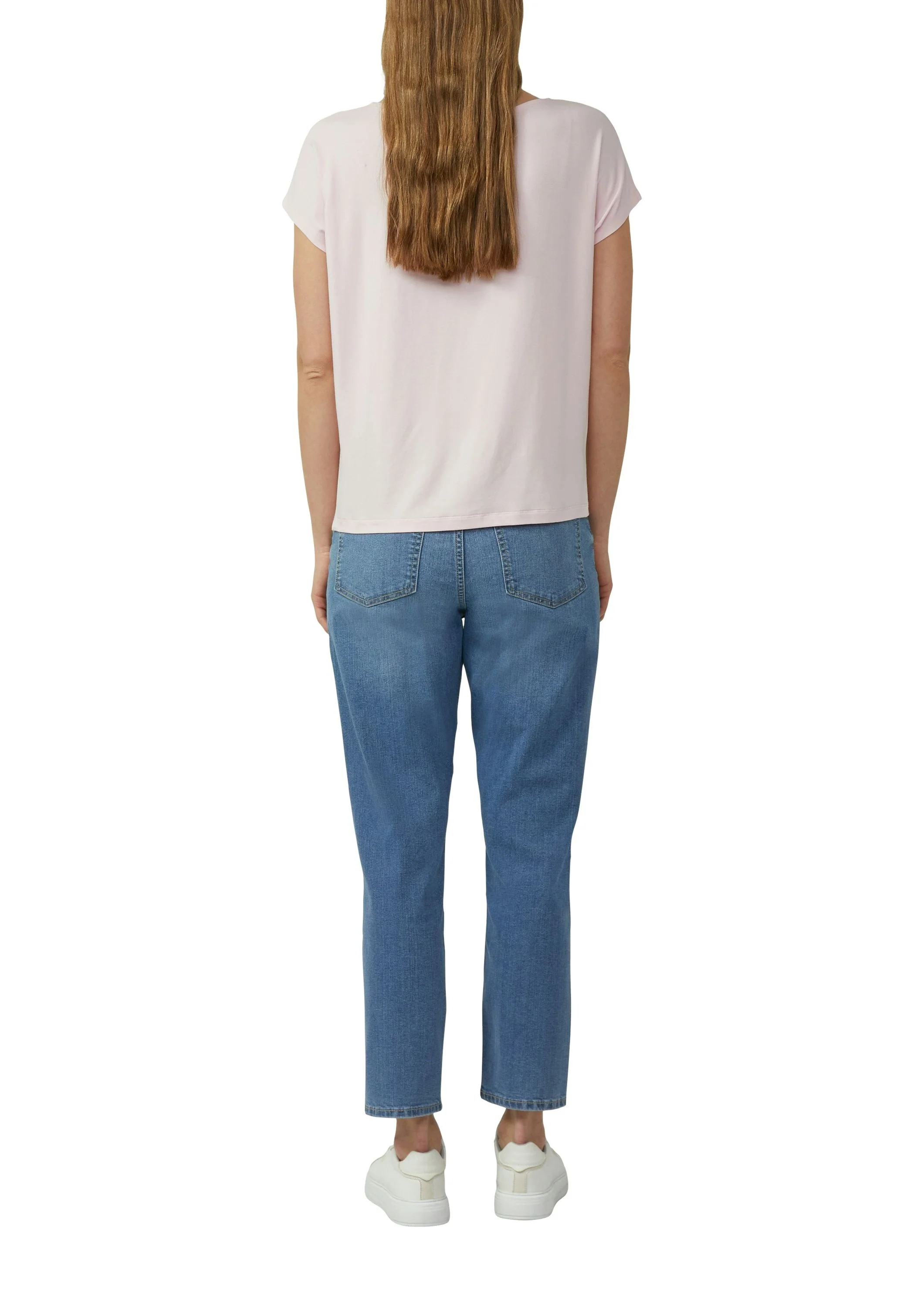 Jerseyshirt mit überschnittenen Schultern - Image 4