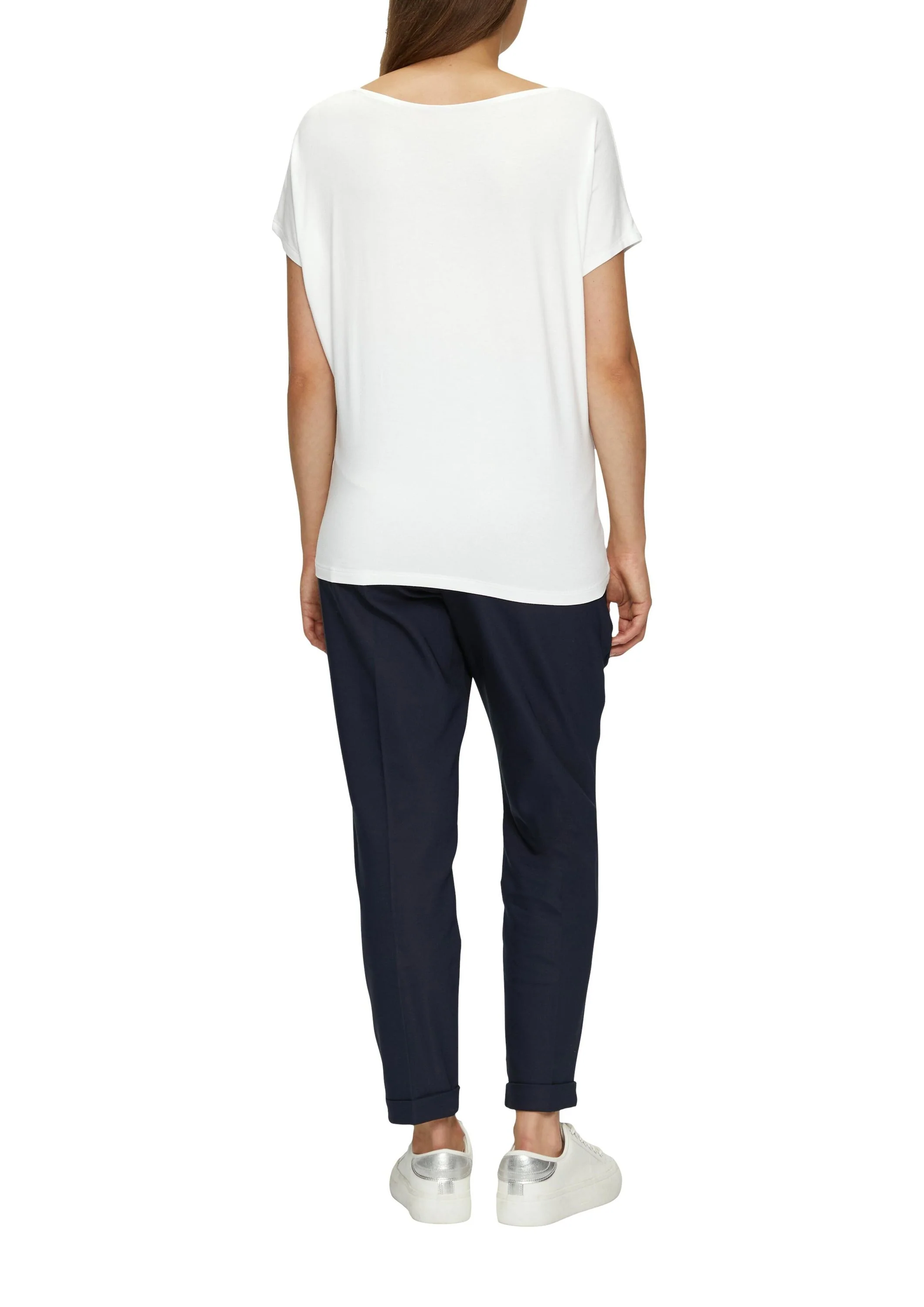 Jerseyshirt mit überschnittenen Schultern - Image 4