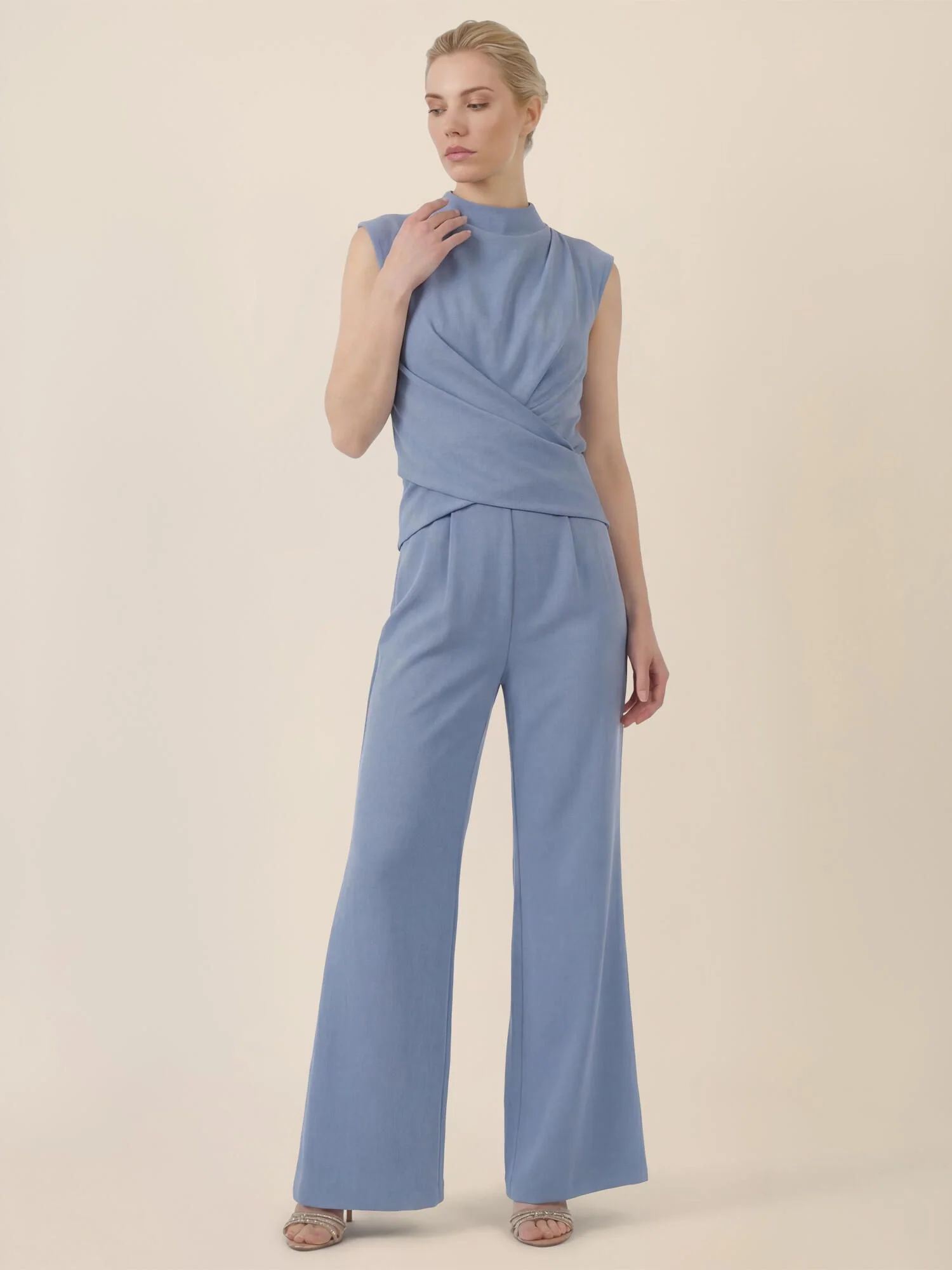 Jumpsuit Maxi mit Stehkragen - Image 3