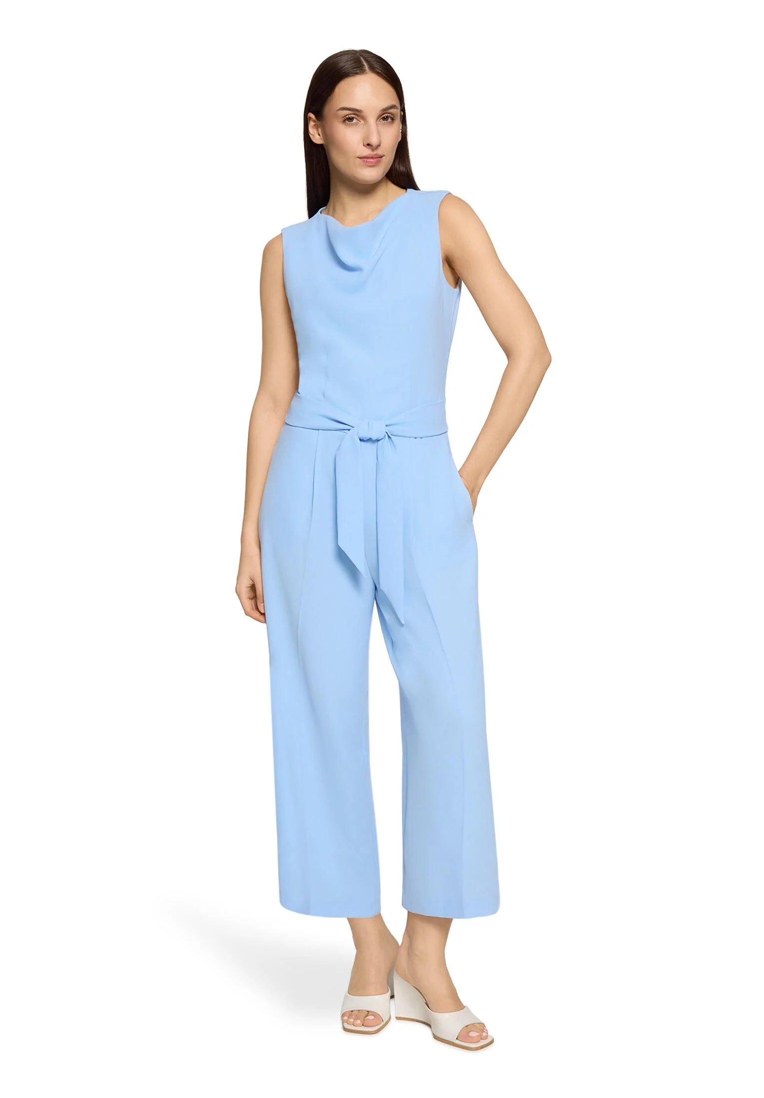 Jumpsuit mit Wasserfall-Ausschnitt - Image 3