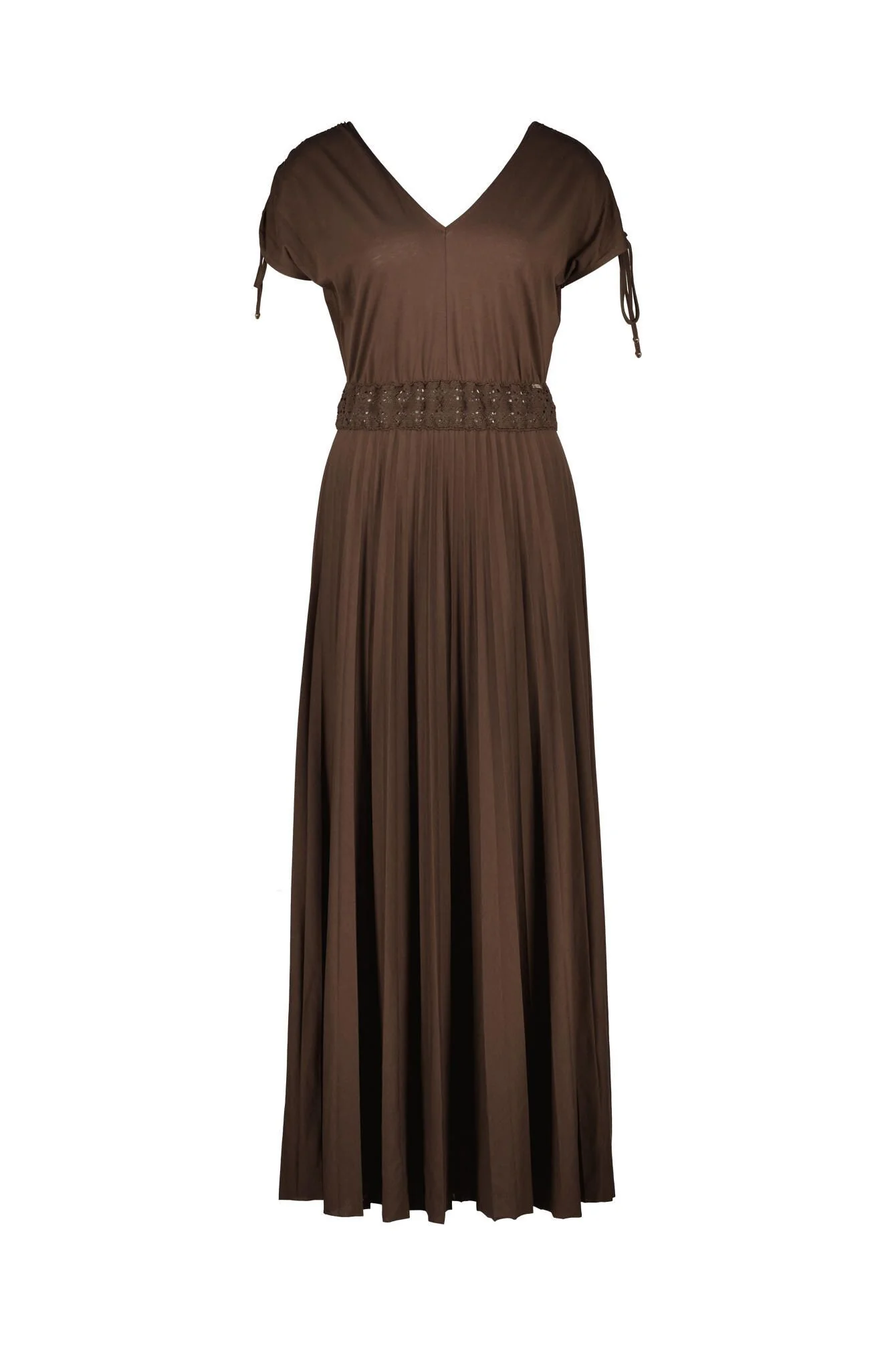 Kleid aus Baumwollmix Regular Fit