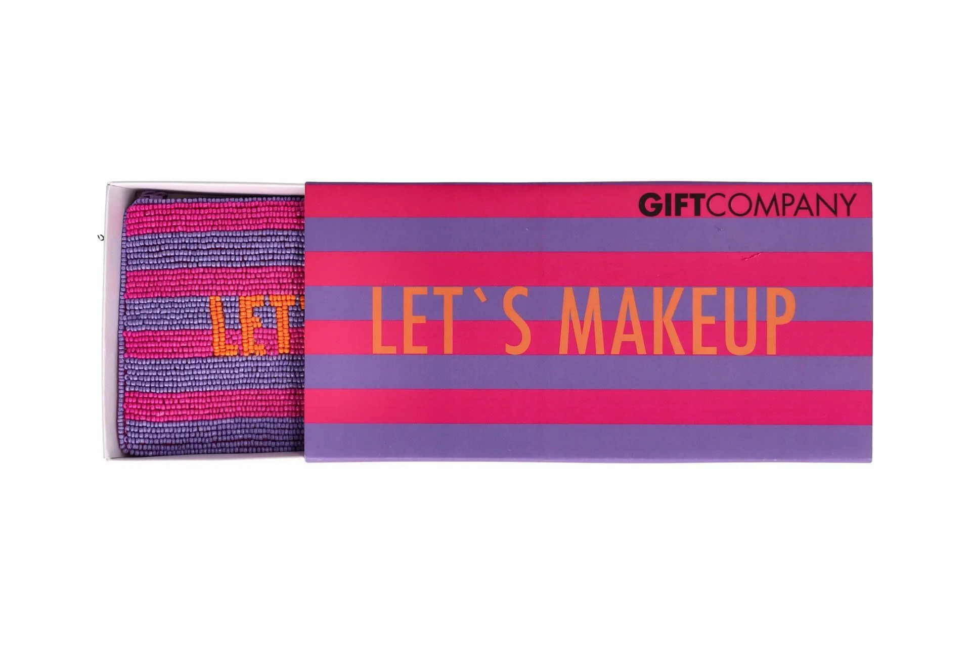 Kosmetiktasche mit Perlen LET'S MAKEUP - Image 3