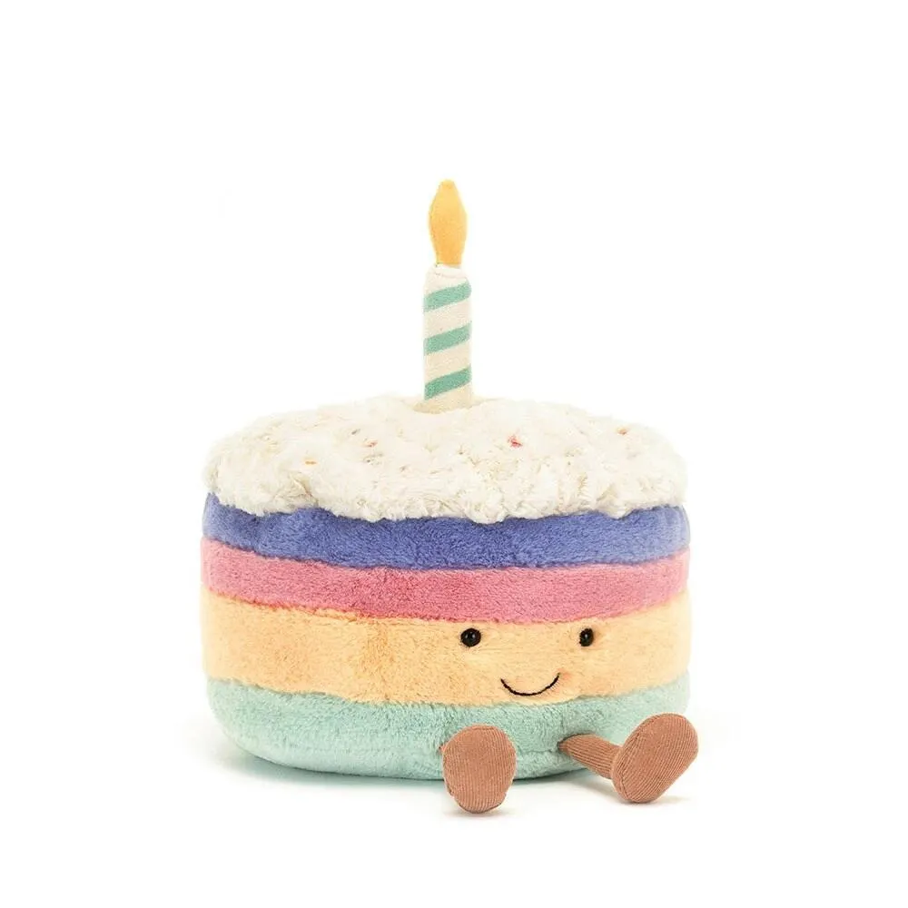 Kuscheltier AMUSEABLES RAINBOW BIRTHDAY CAKE