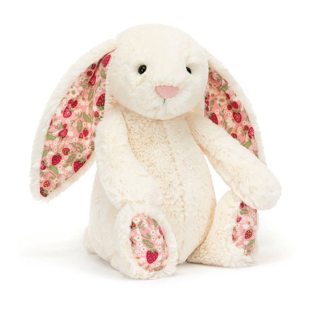 Kuscheltier BLOSSOM CREAM BUNNY Berry Medium