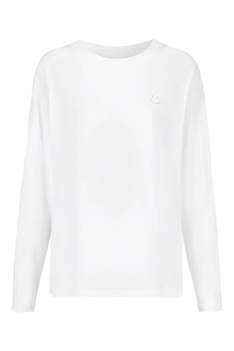 Langarmshirt aus Baumwolle