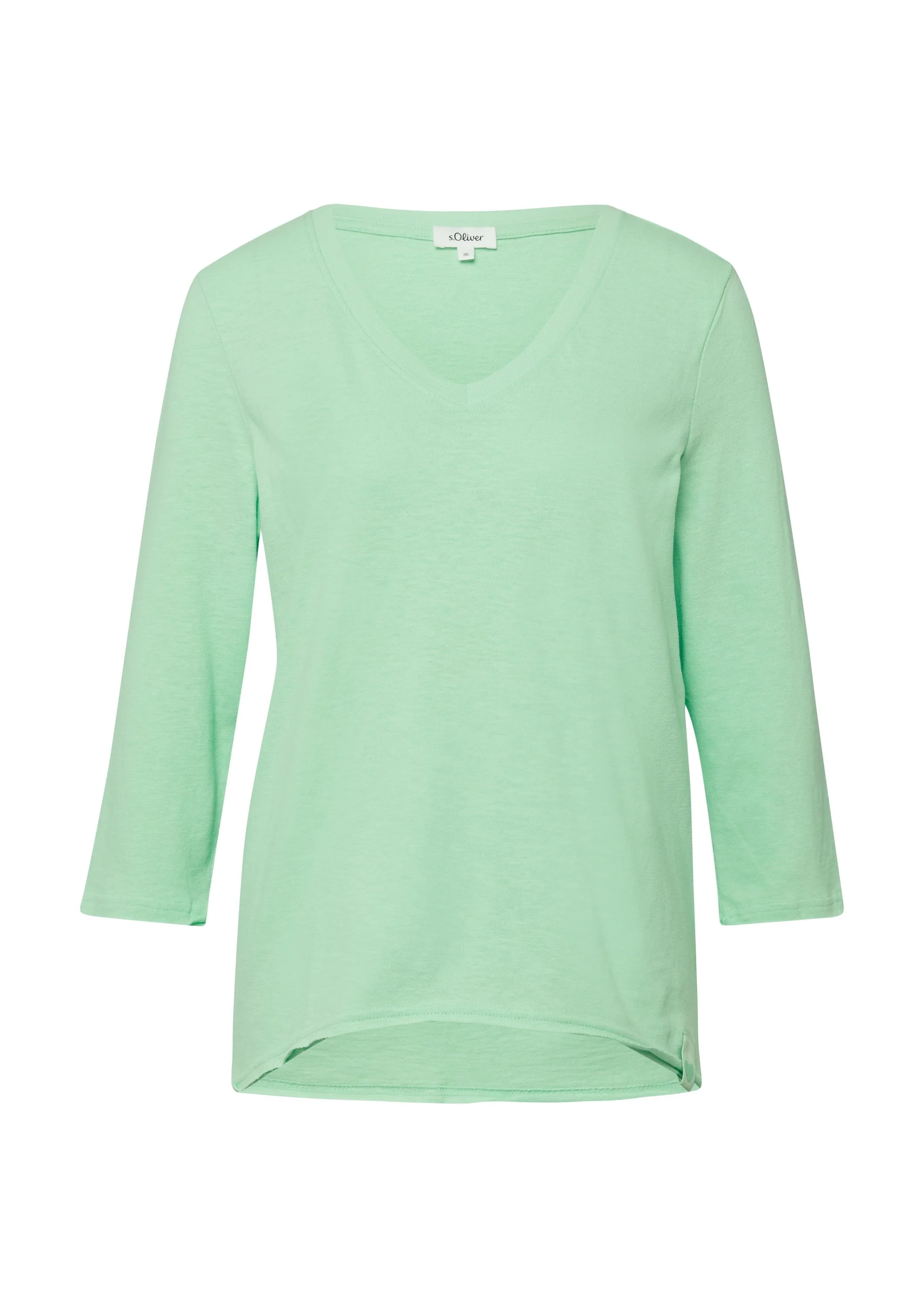 Langarmshirt aus Baumwolle