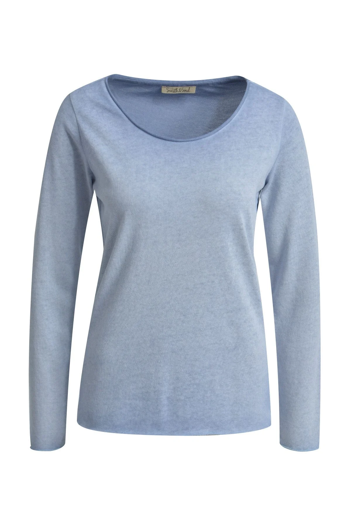 Langarmshirt aus Baumwollmix