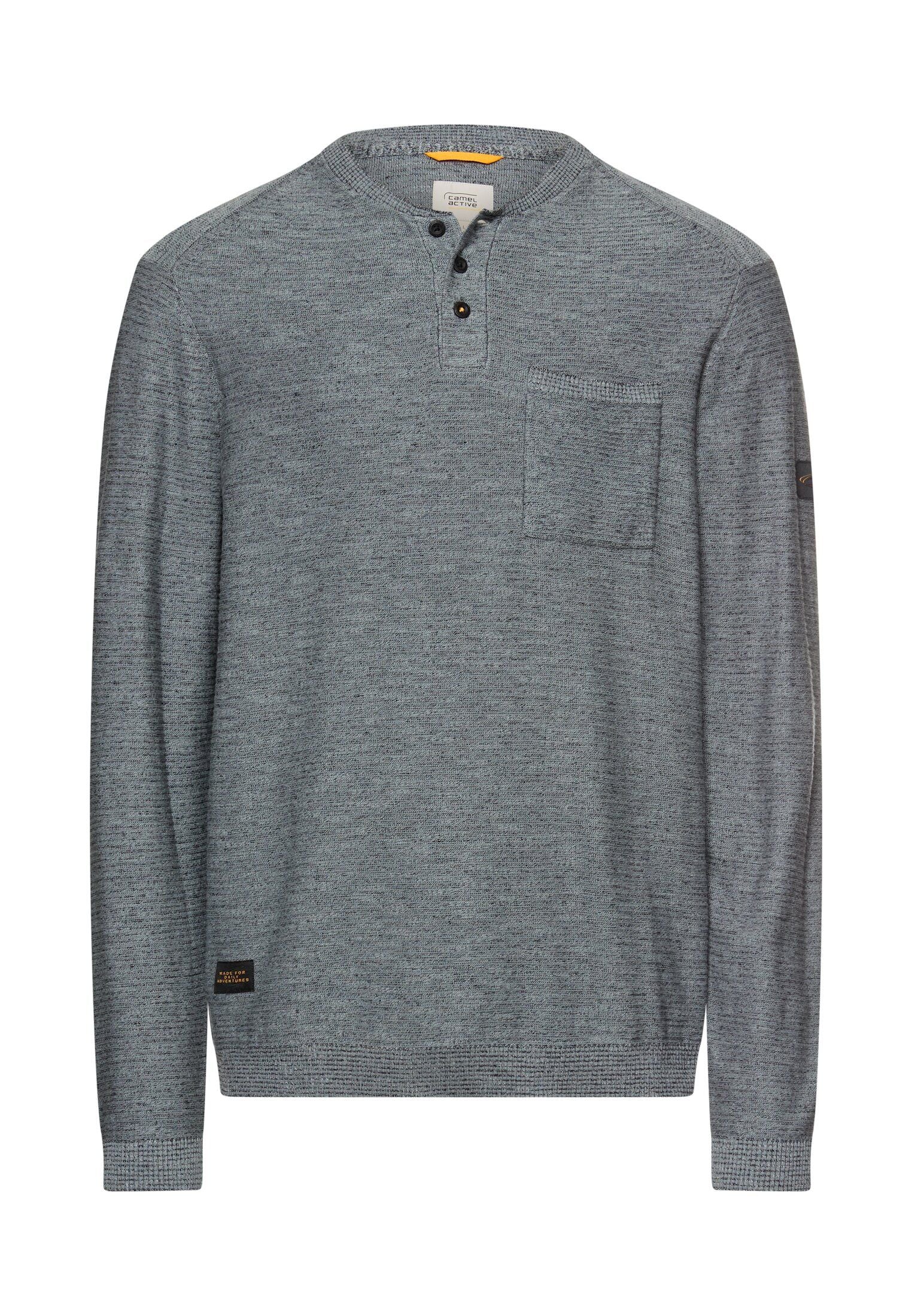 Langarmshirt aus Baumwollmix