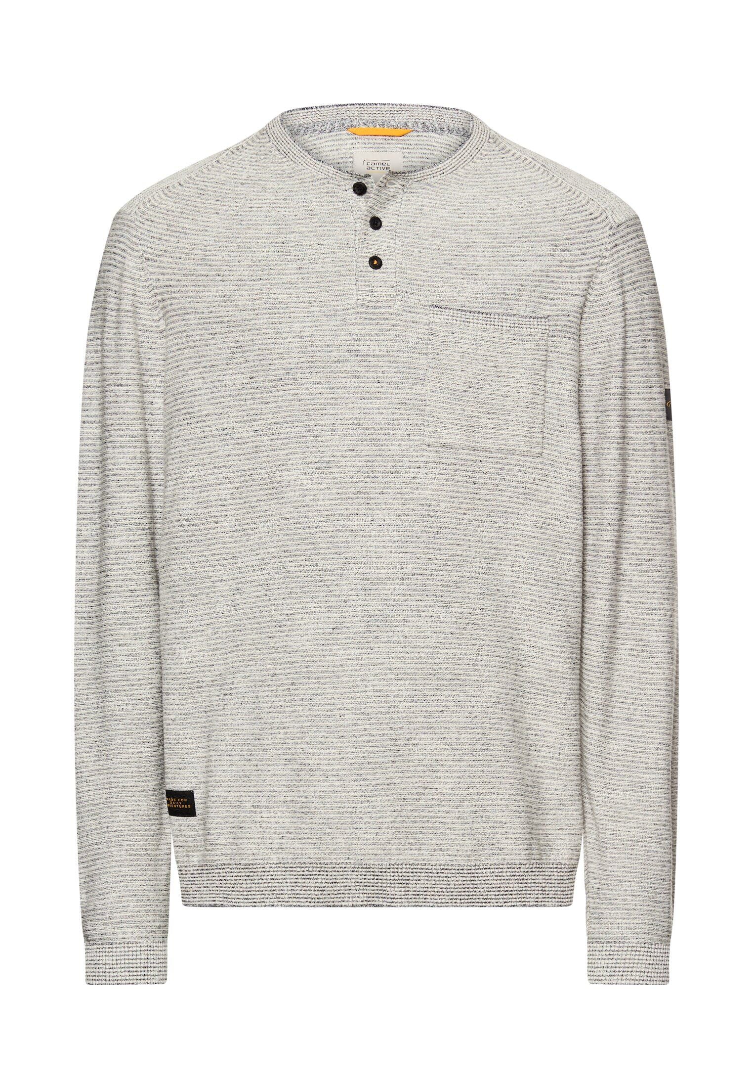 Langarmshirt aus Baumwollmix