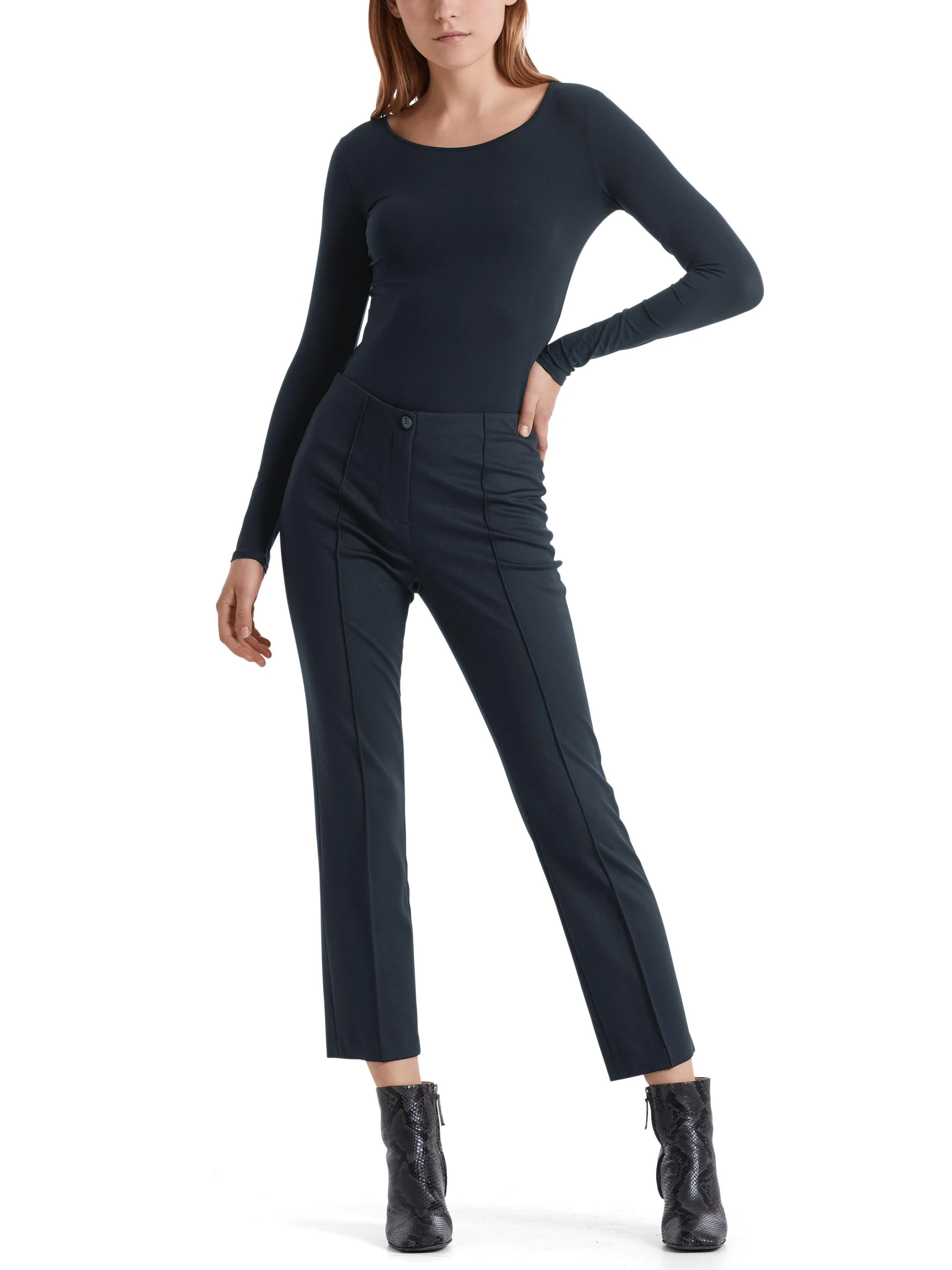 Langarmshirt aus dezent transparentem Material - Image 4