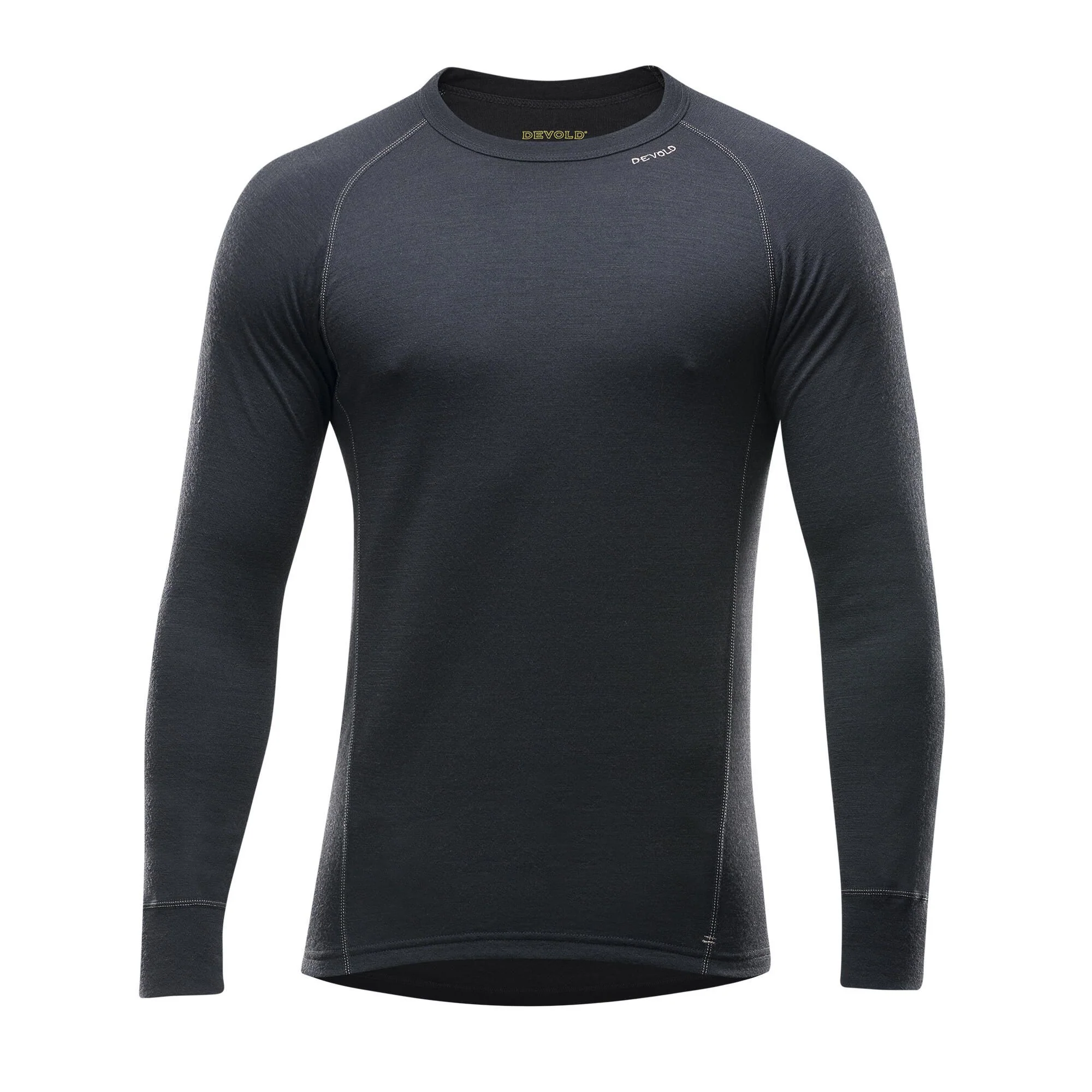 Langarmshirt aus Merinowolle-Mix