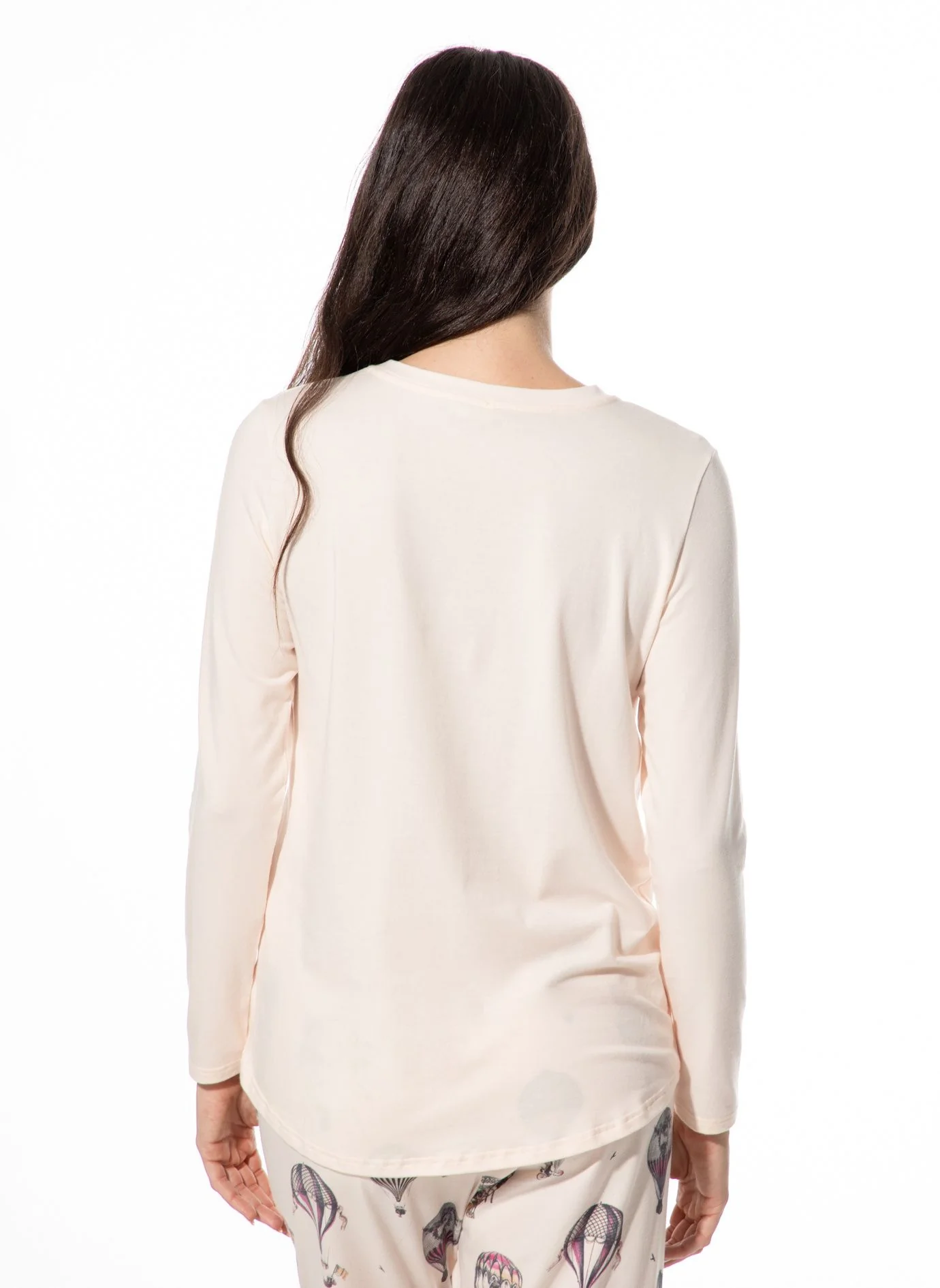 Langarmshirt aus Modalmix - Image 2