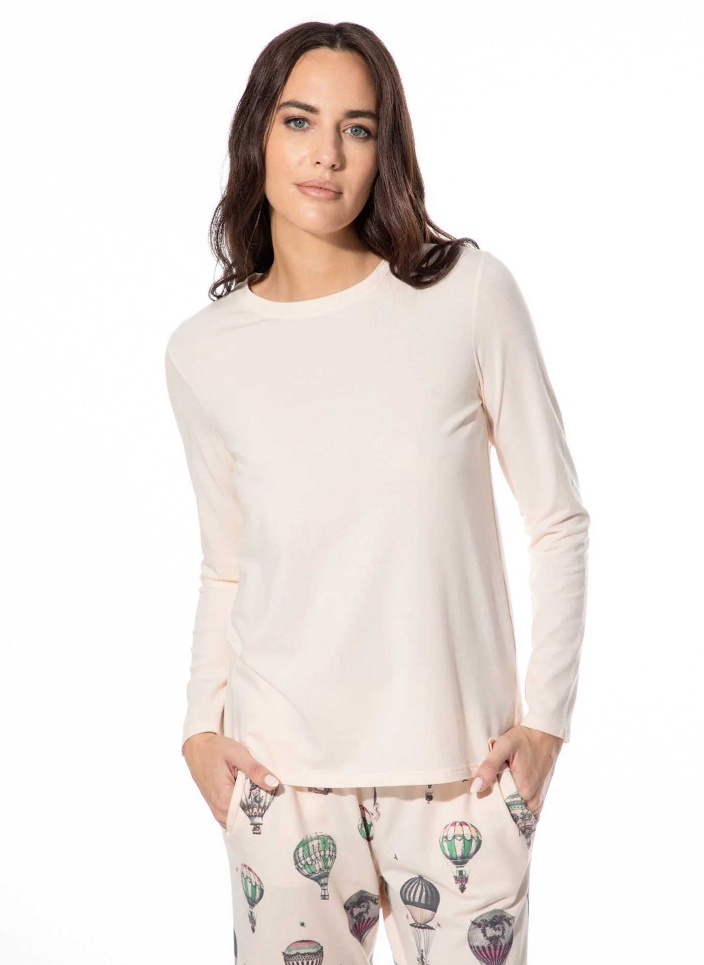 Langarmshirt aus Modalmix - Image 3