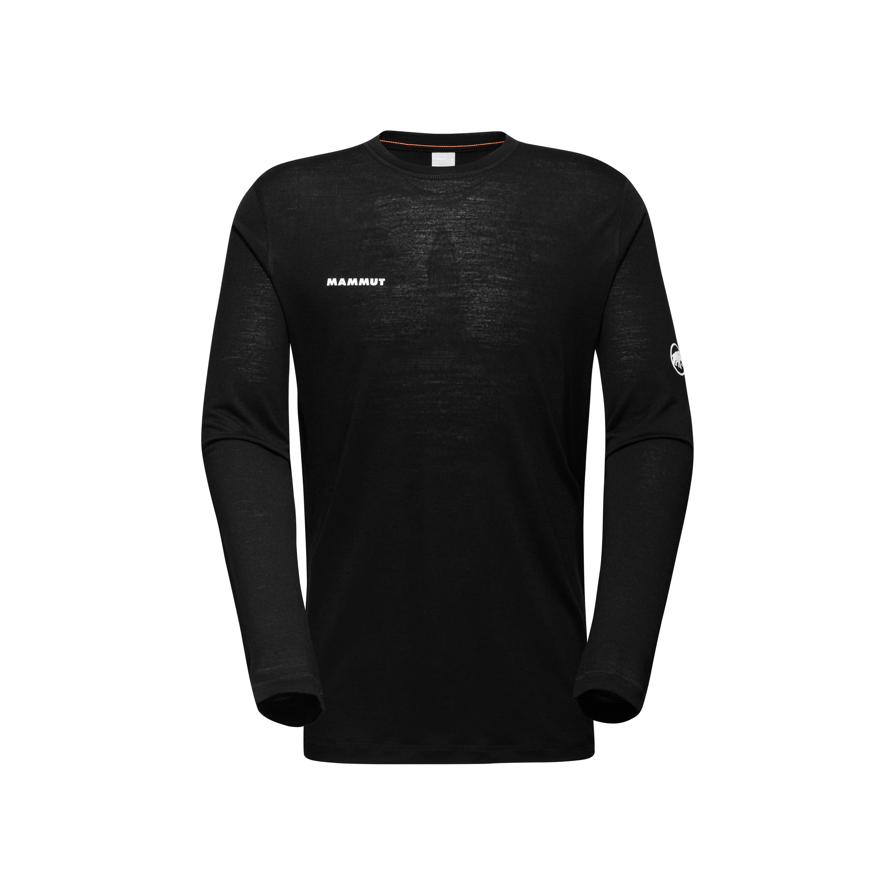 Langarmshirt aus Wollmix
