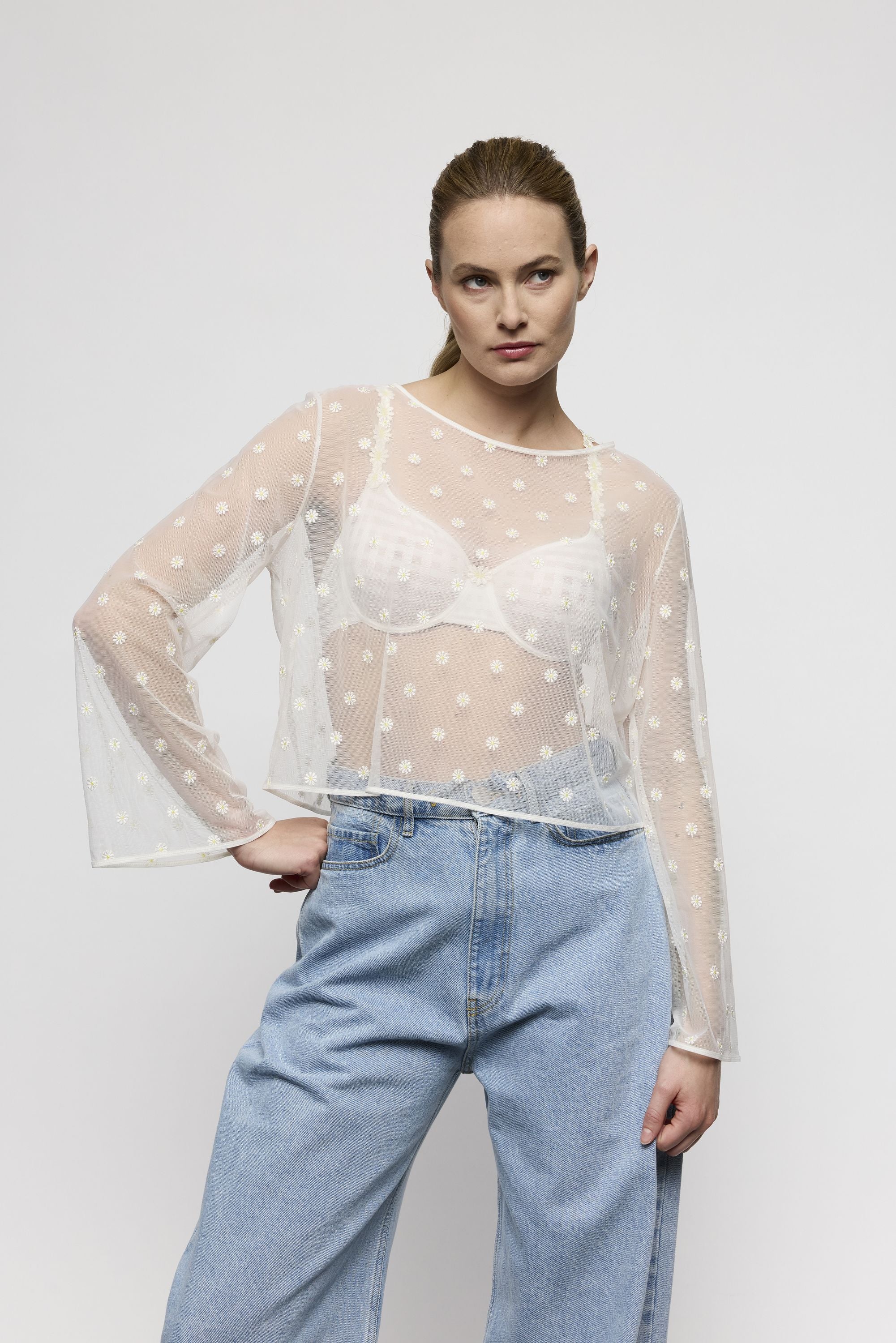 Langarmshirt AVERO transparent - Image 2