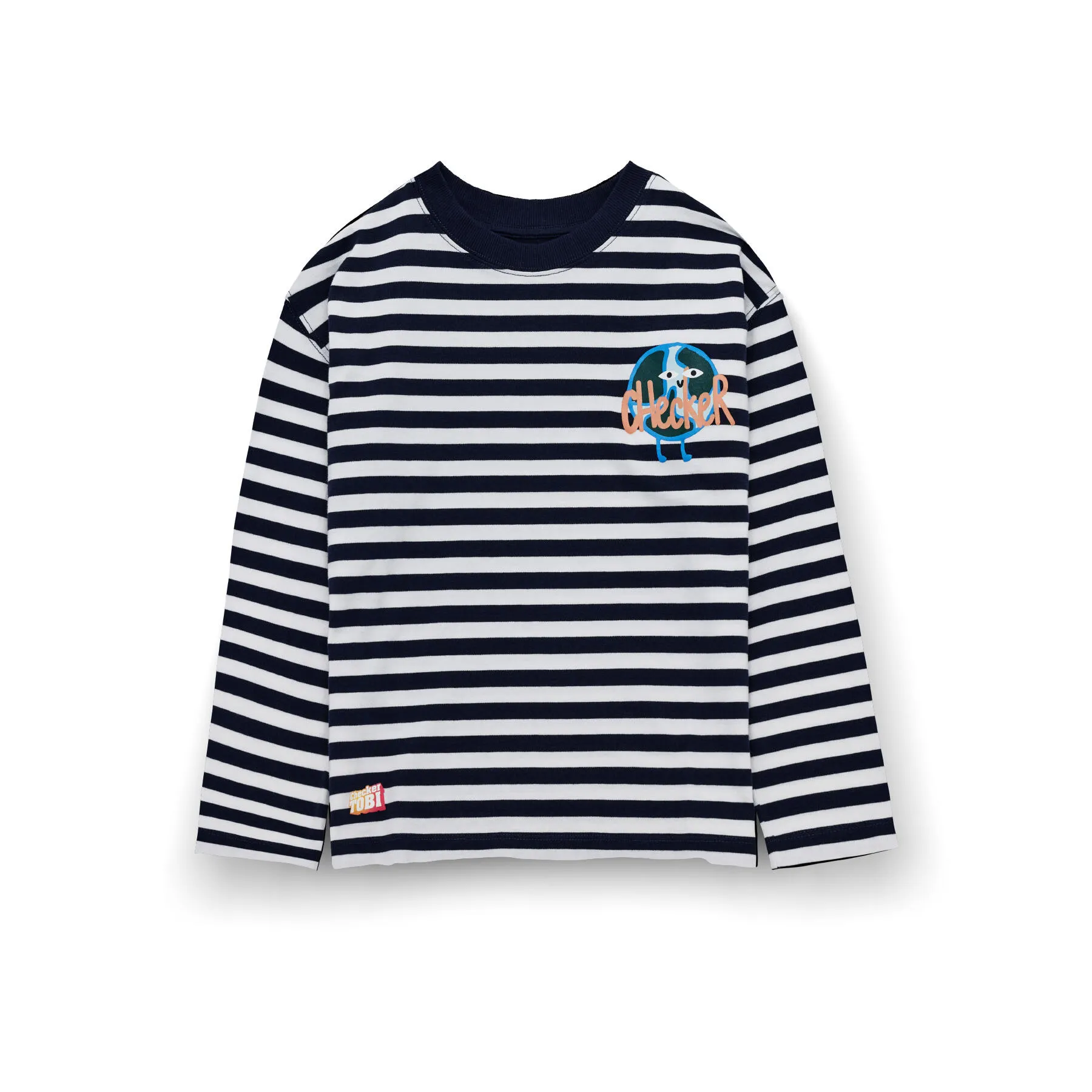 Langarmshirt CHECKER TOBI Relaxed FIT