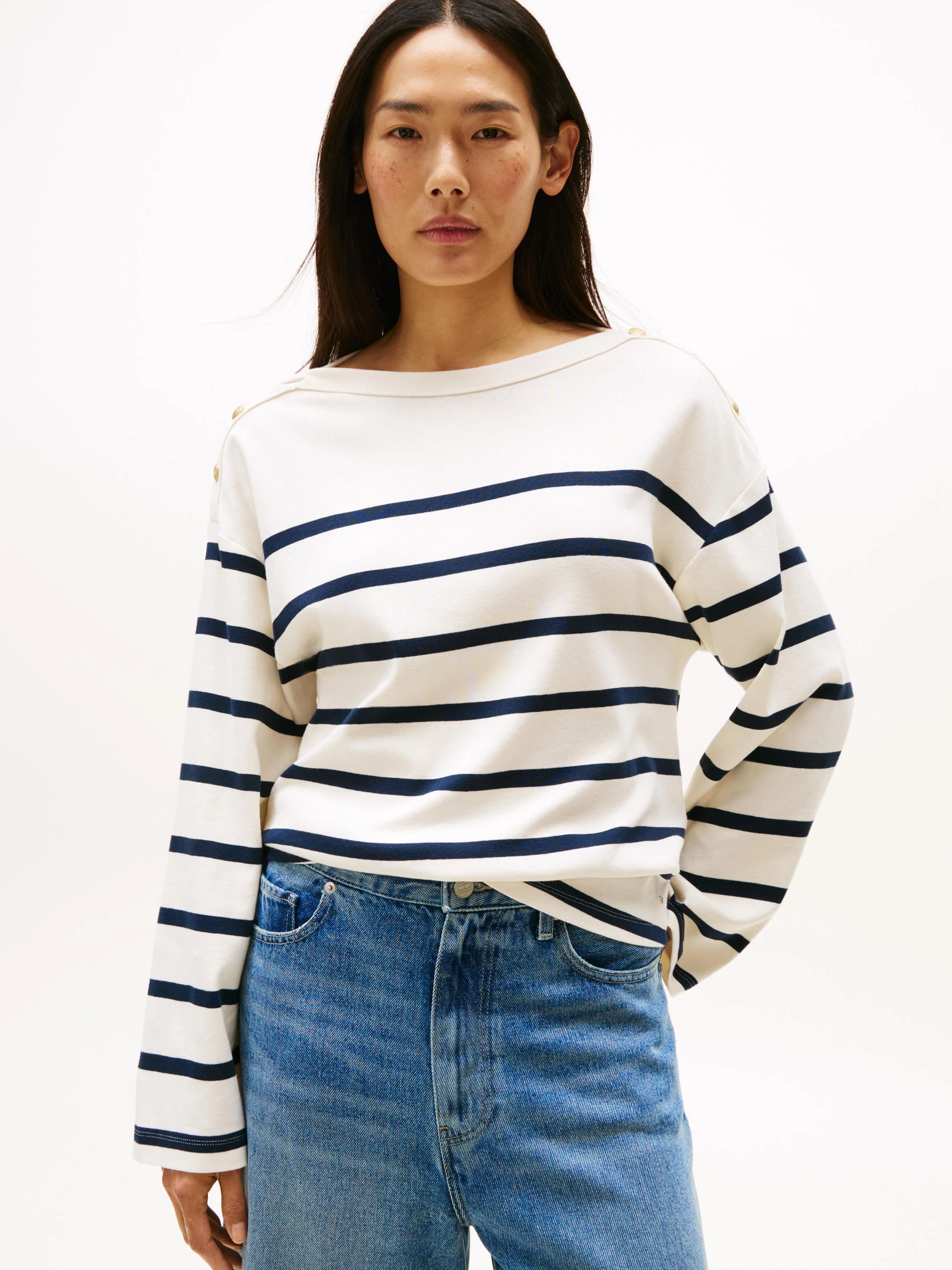 Langarmshirt gestreift - Image 2
