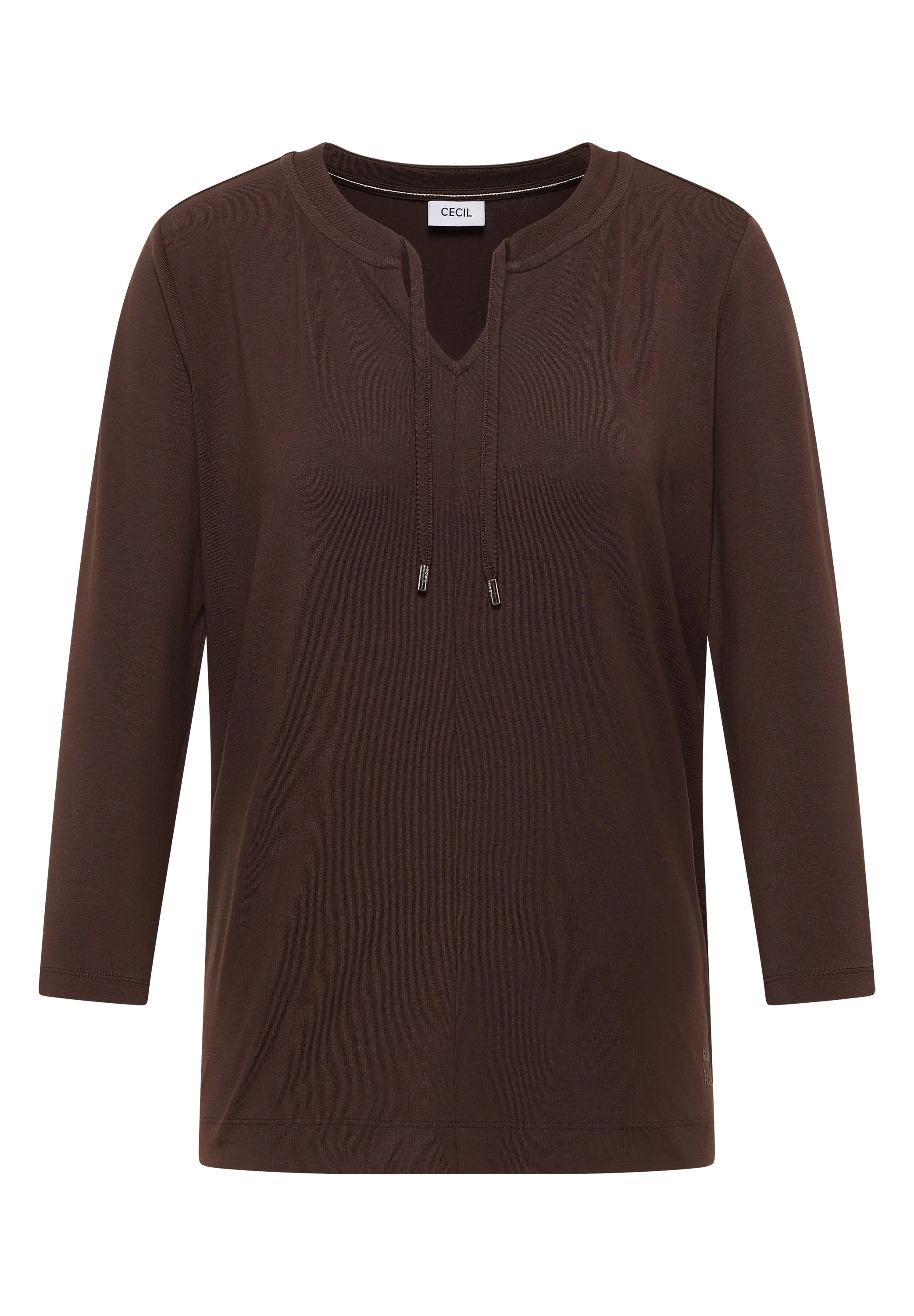 Langarmshirt Regular Fit aus Baumwollmix