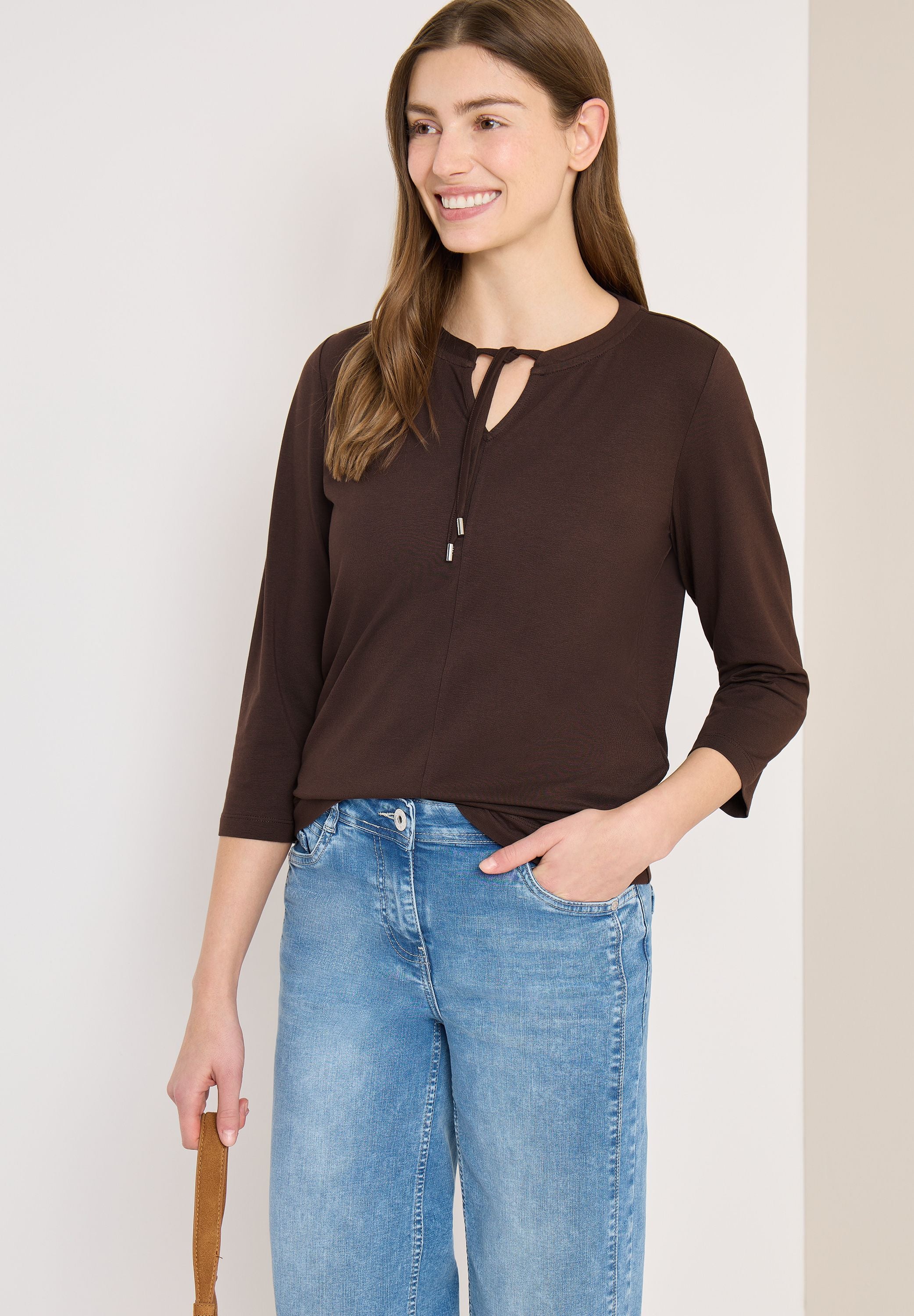 Langarmshirt Regular Fit aus Baumwollmix - Image 3