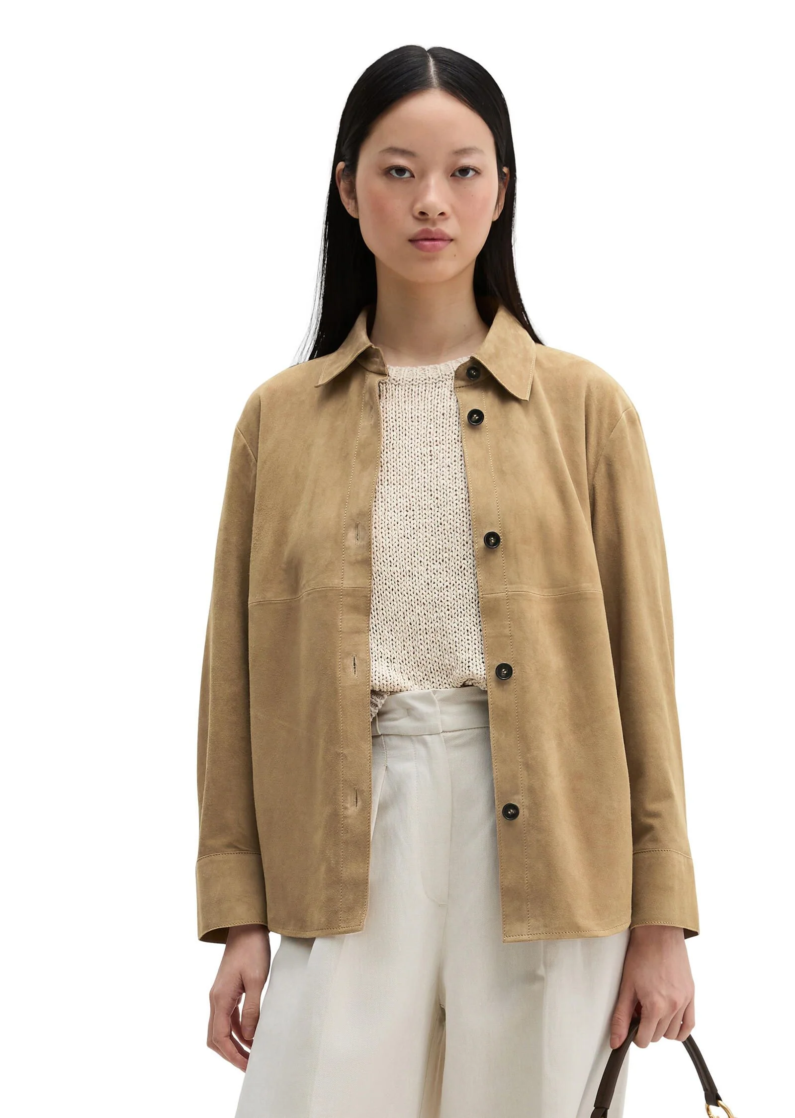 Leder-Overshirt Regular Fit - Image 2
