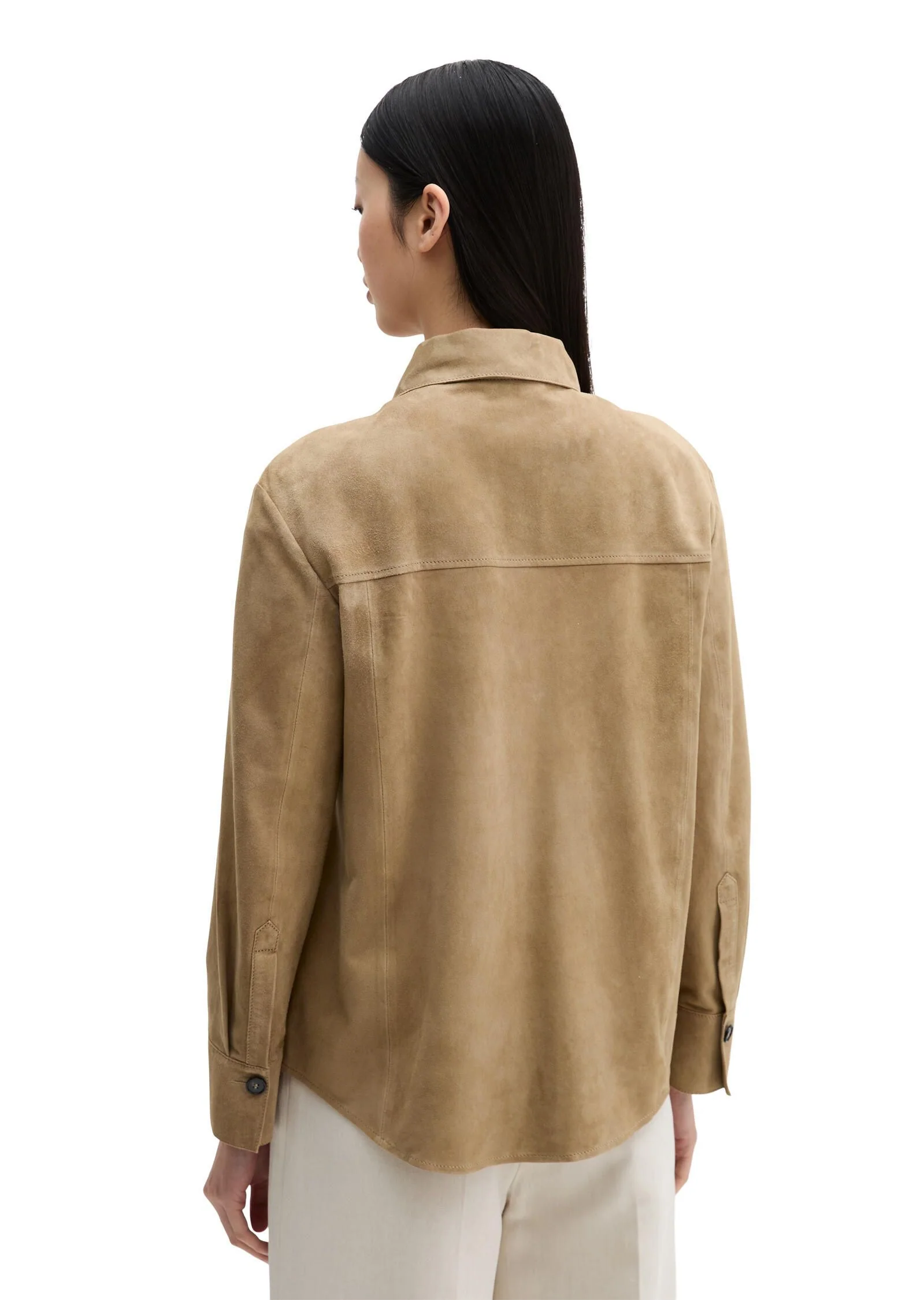 Leder-Overshirt Regular Fit - Image 3