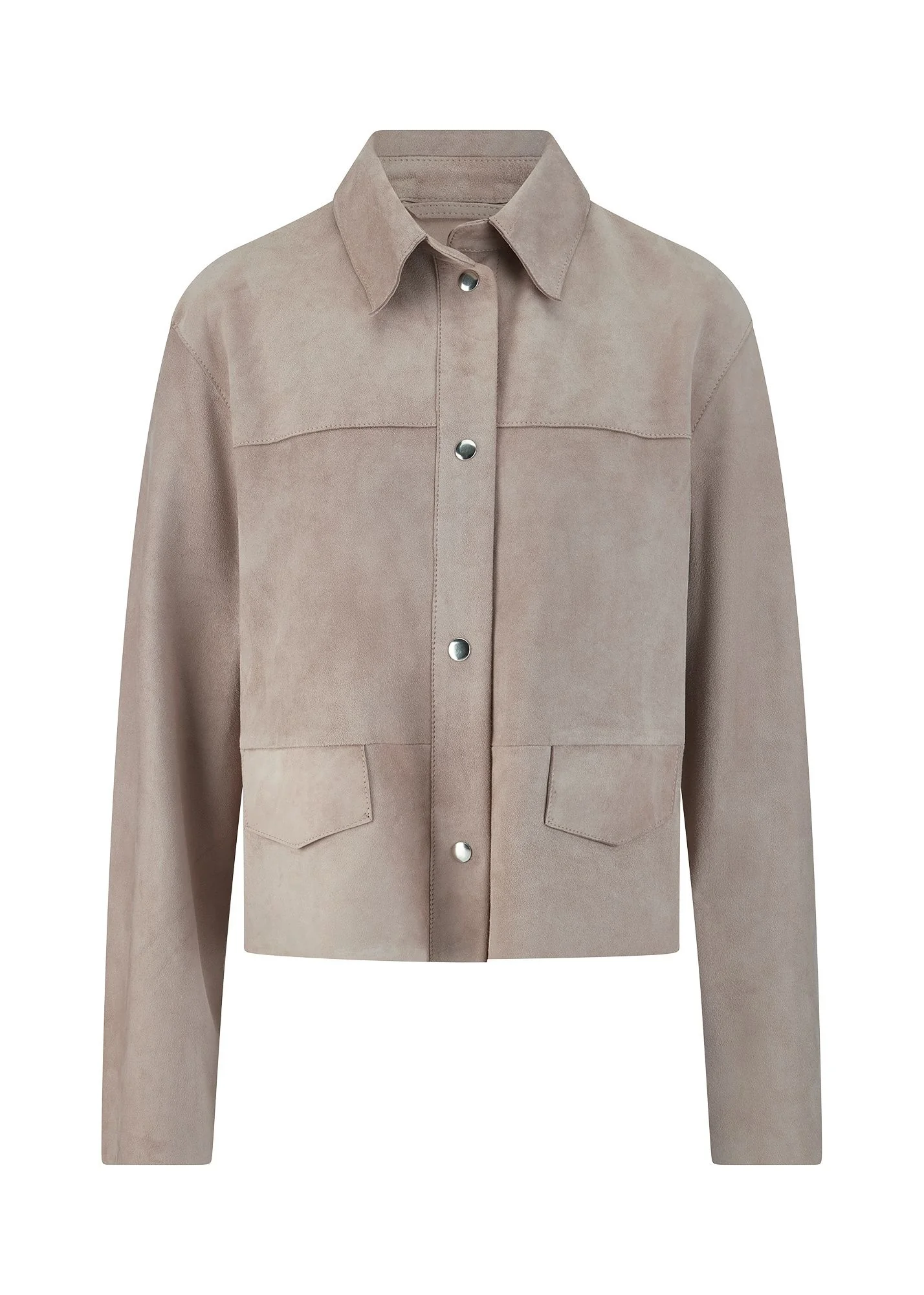 Lederjacke aus Veloursleder