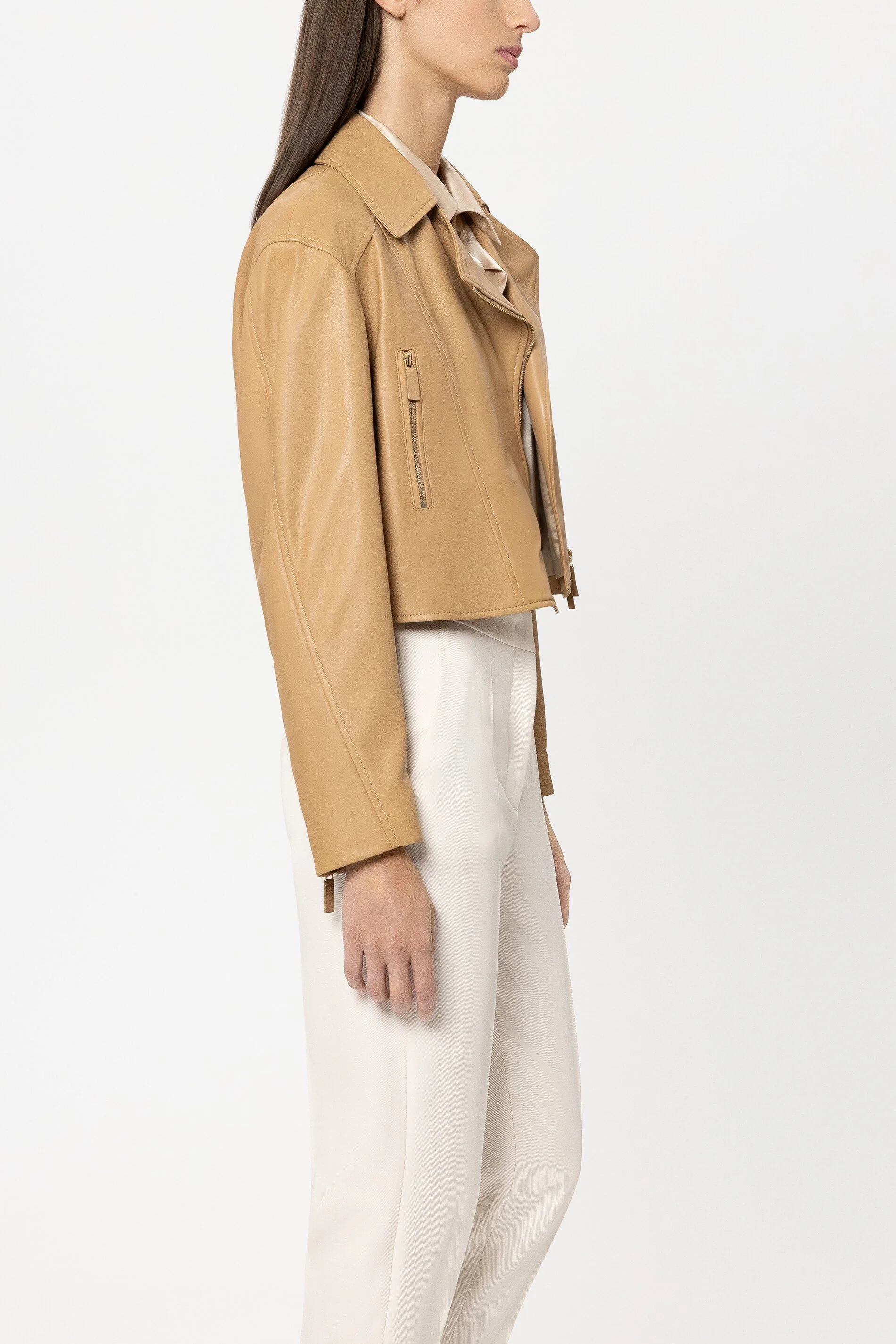 Lederjacke in Bikeroptik - Image 2
