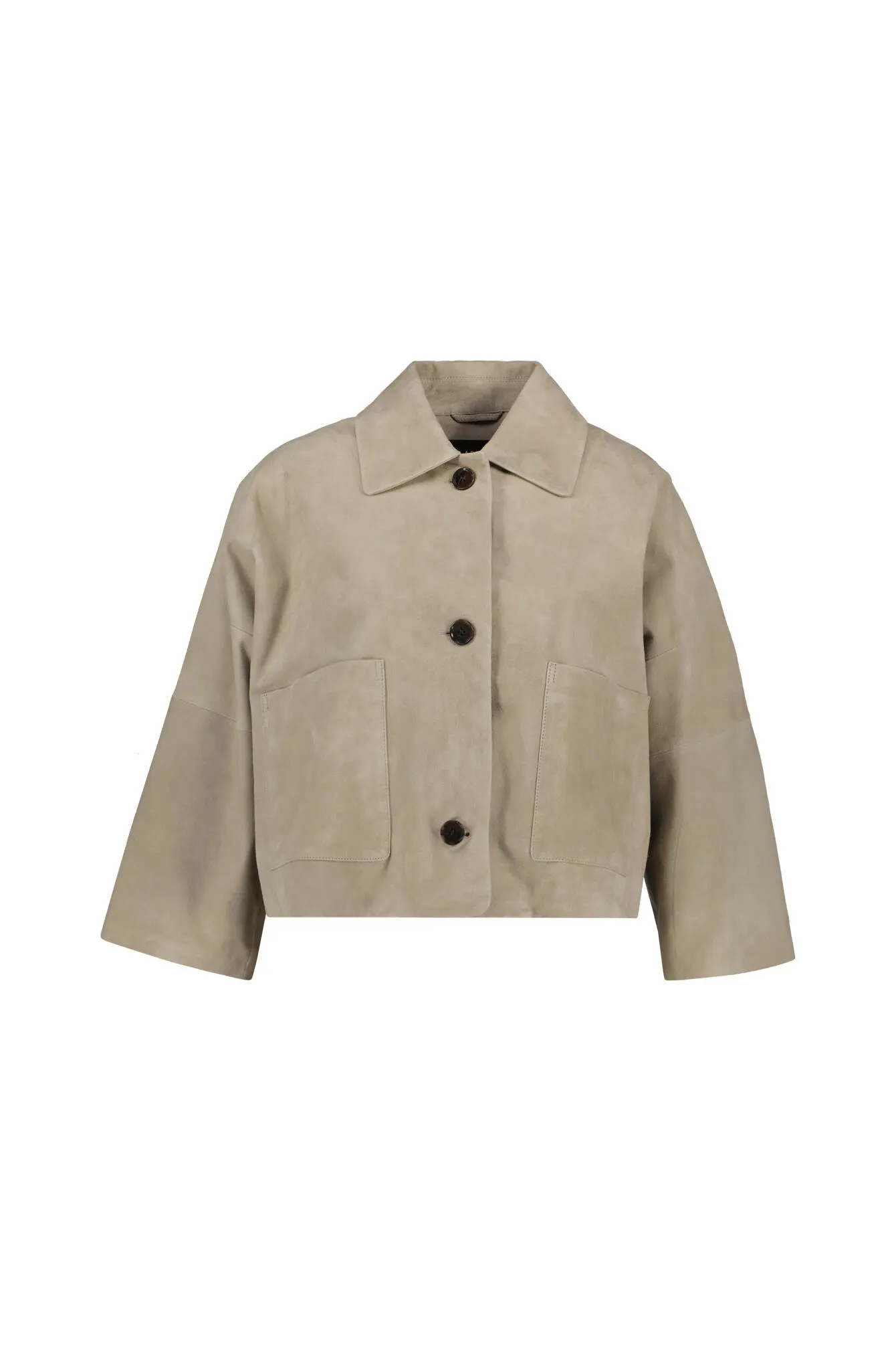 Lederjacke ZHOU aus Veloursleder