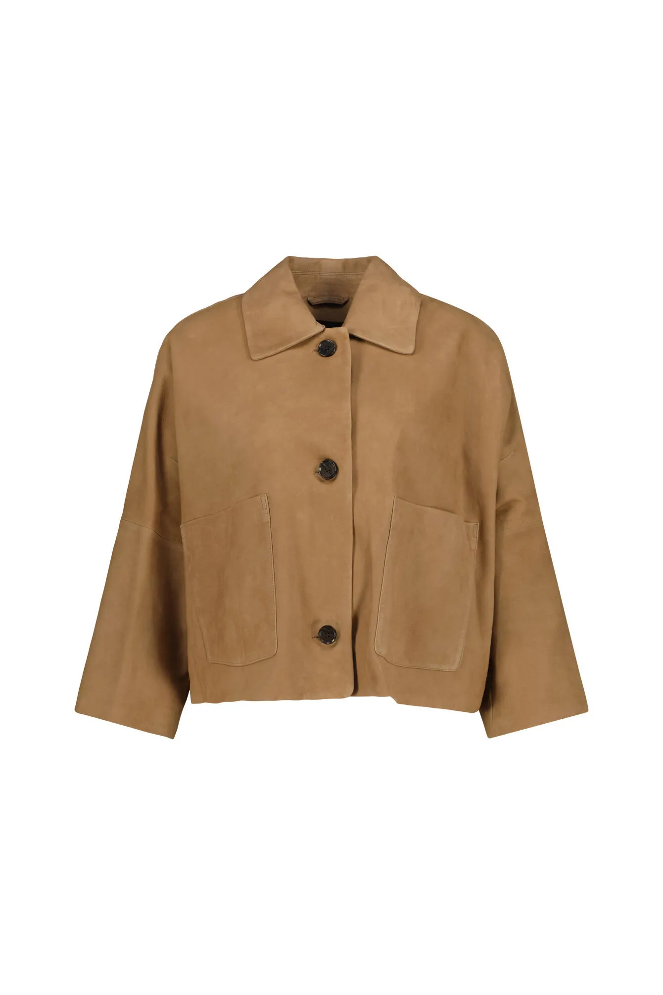 Lederjacke ZHOU aus Veloursleder