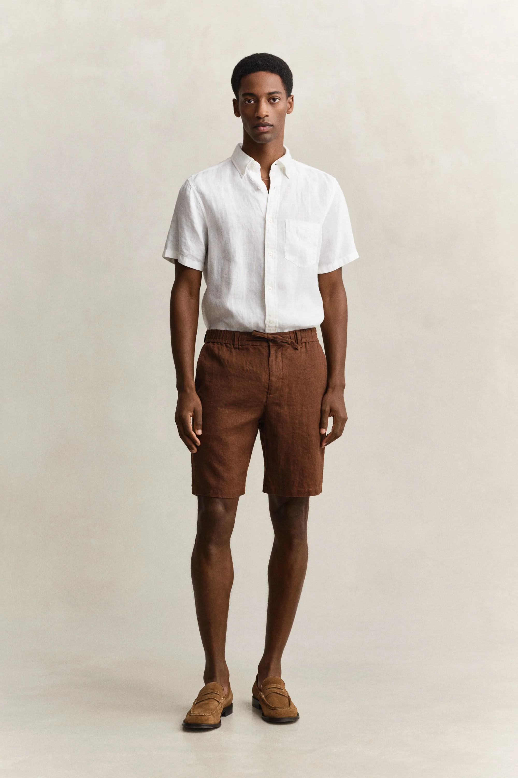 Leinen Shorts Regular Fit - Image 3
