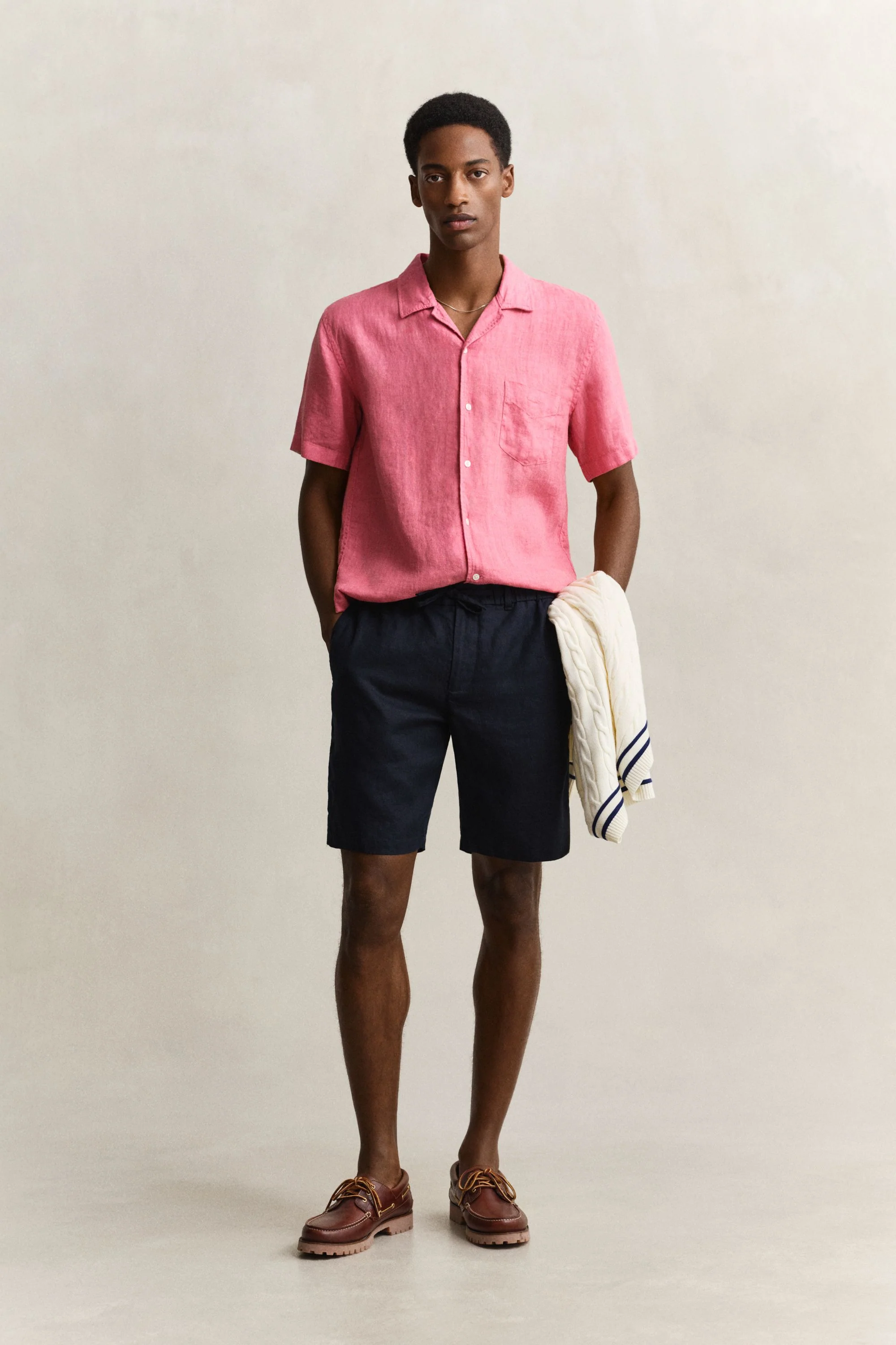 Leinen Shorts Regular Fit - Image 3