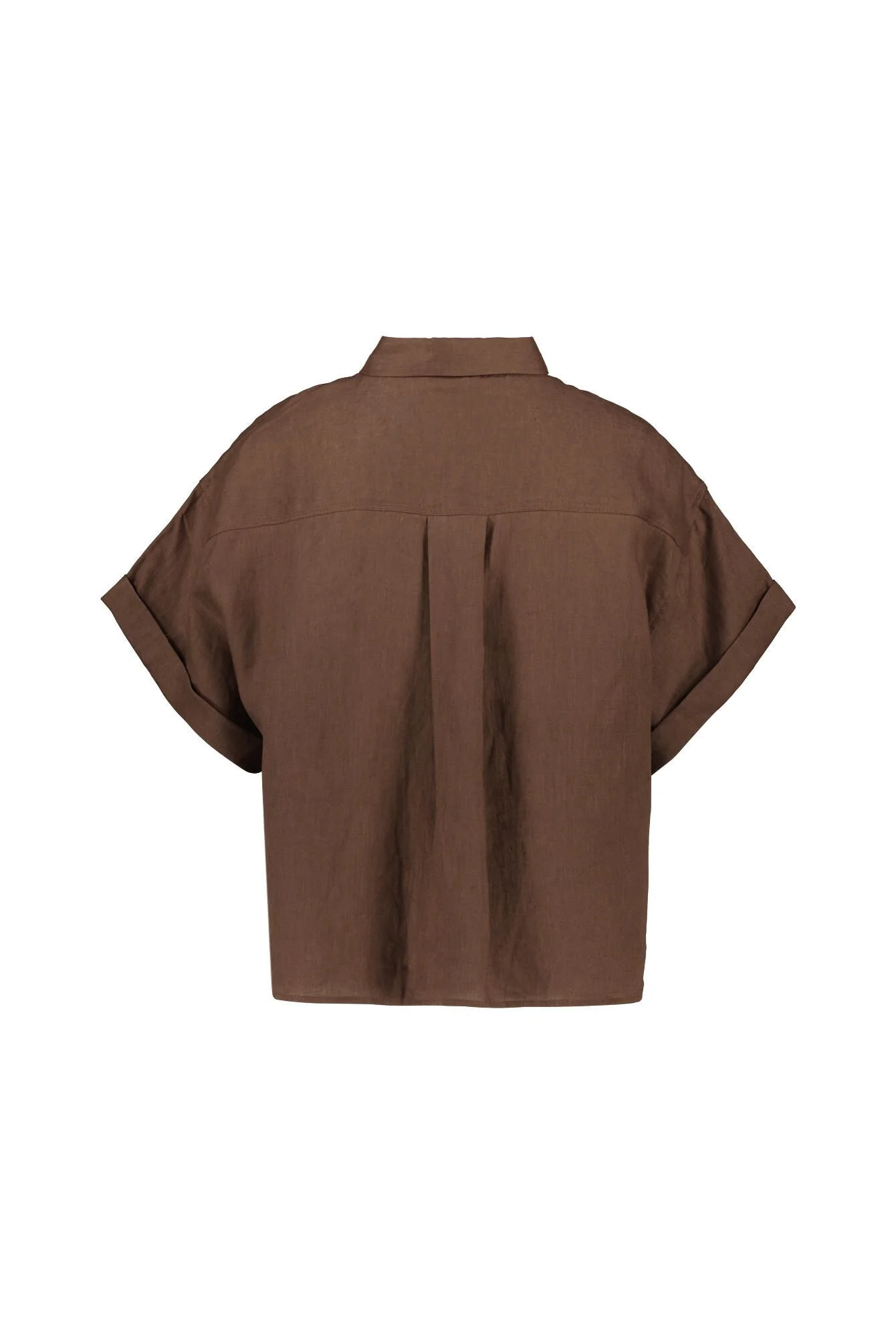 Leinenbluse mit aufgesetzter Brusttasche - Image 2