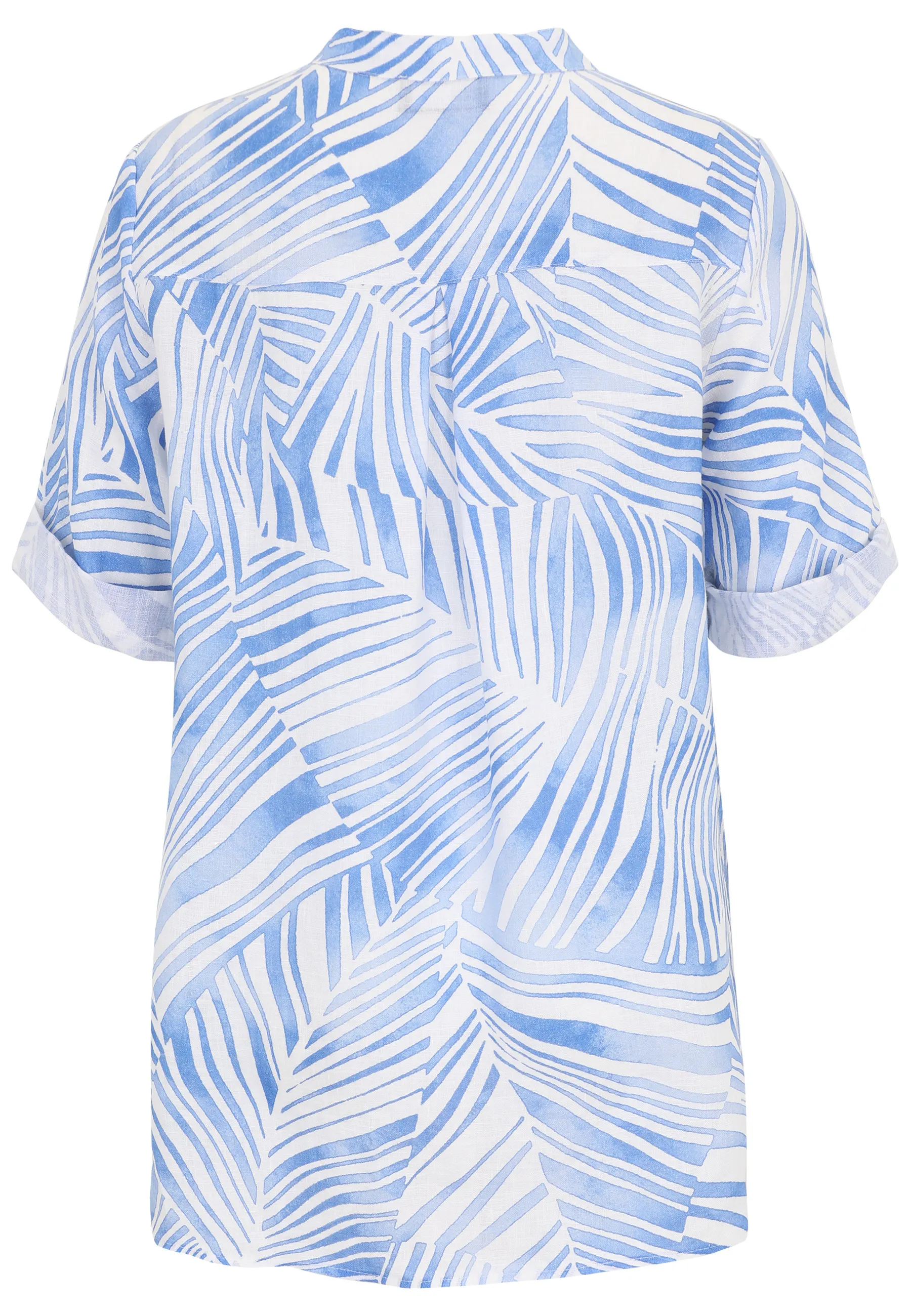Leinenbluse mit Grafik-Print - Image 2