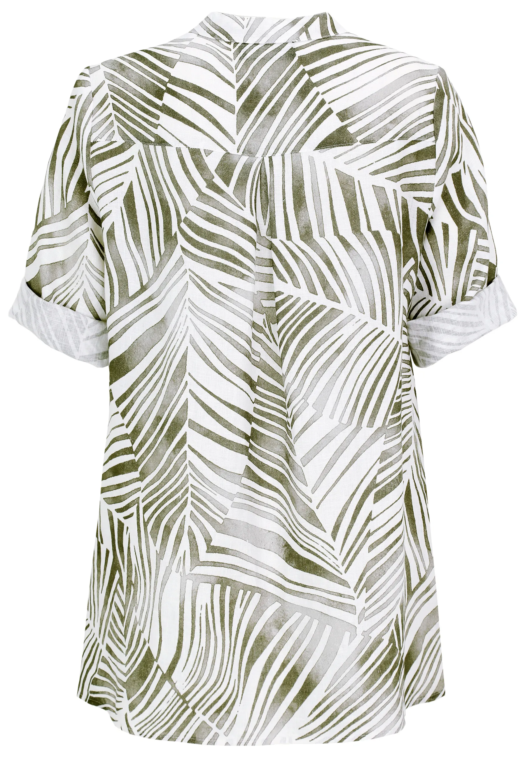 Leinenbluse mit Grafik-Print - Image 2
