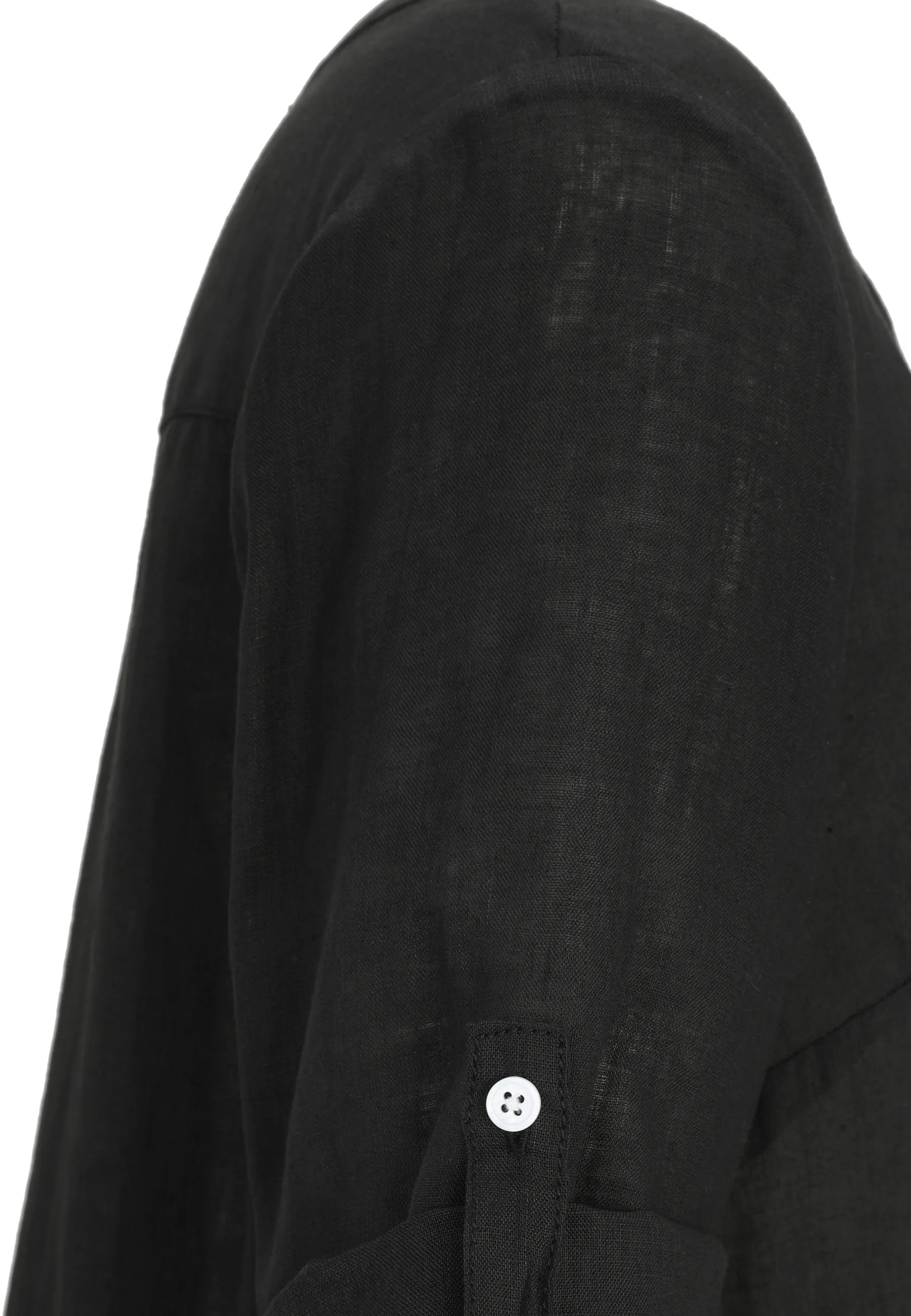 Leinenbluse mit V-Ausschnitt - Image 3