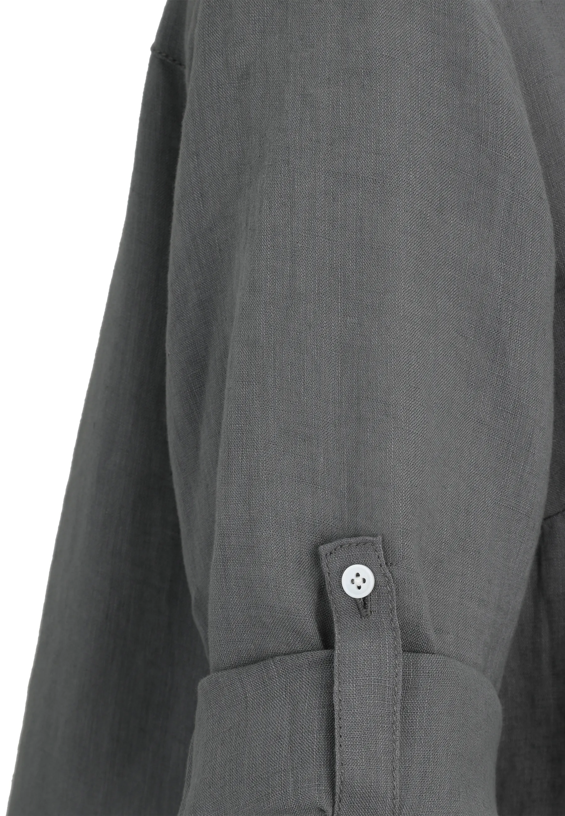 Leinenbluse mit V-Ausschnitt - Image 3