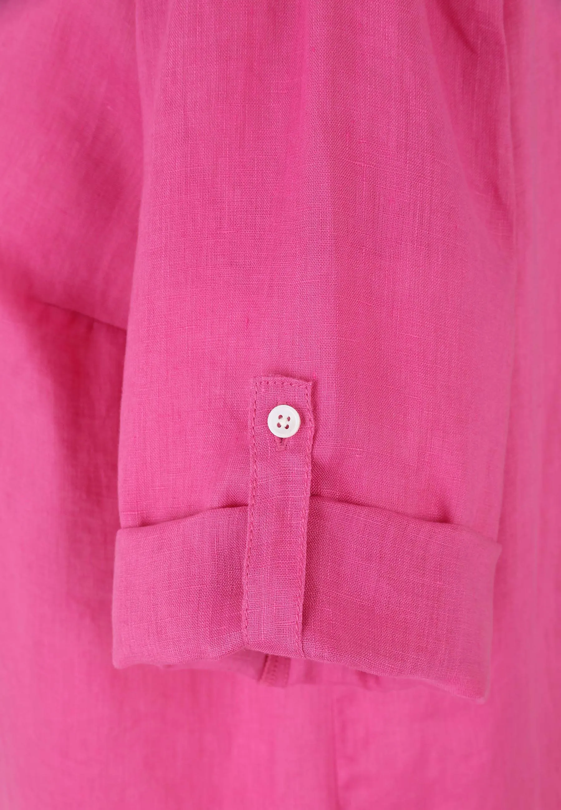 Leinenbluse mit V-Ausschnitt - Image 3