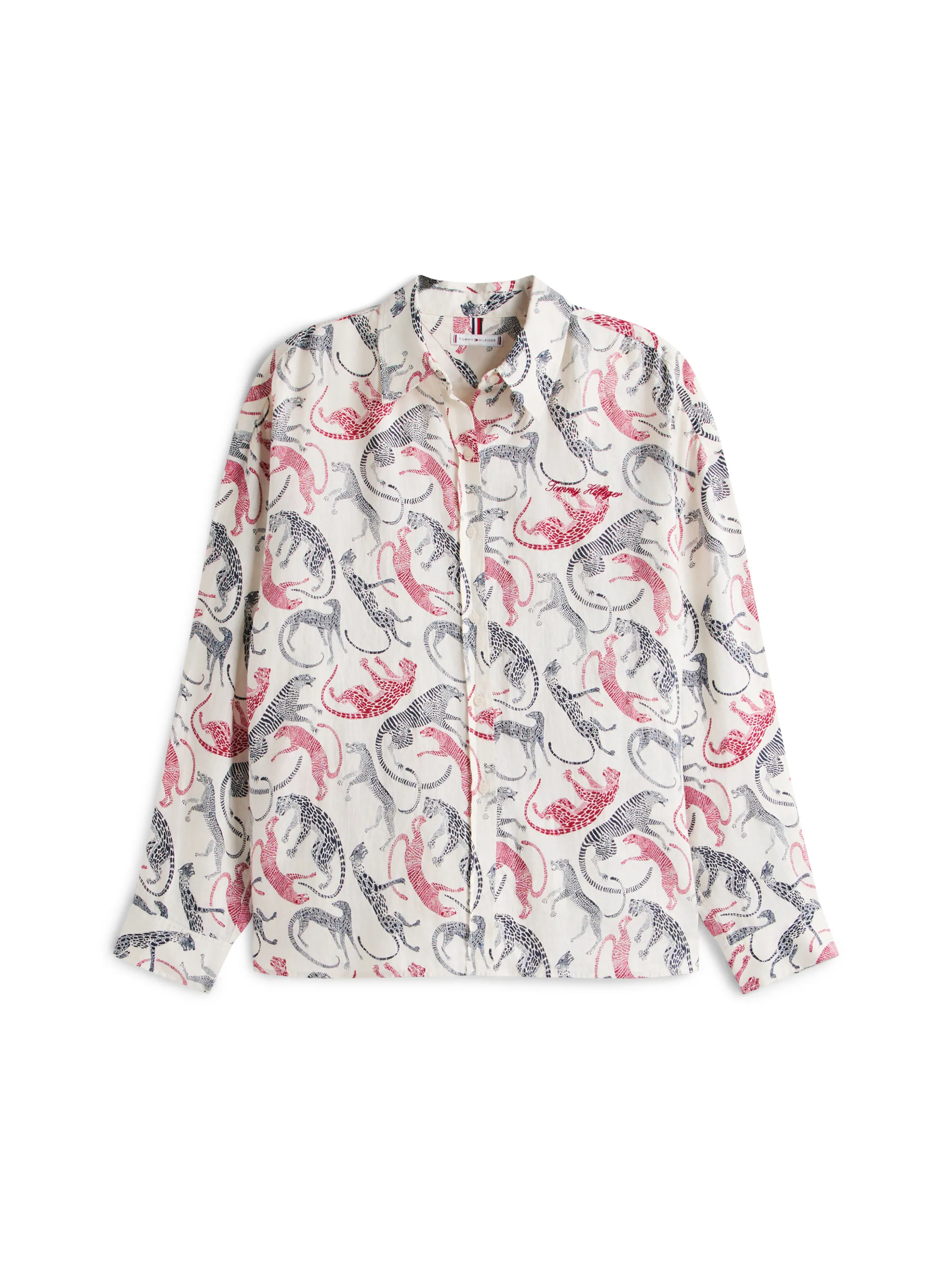 Leinenbluse Oversized Fit