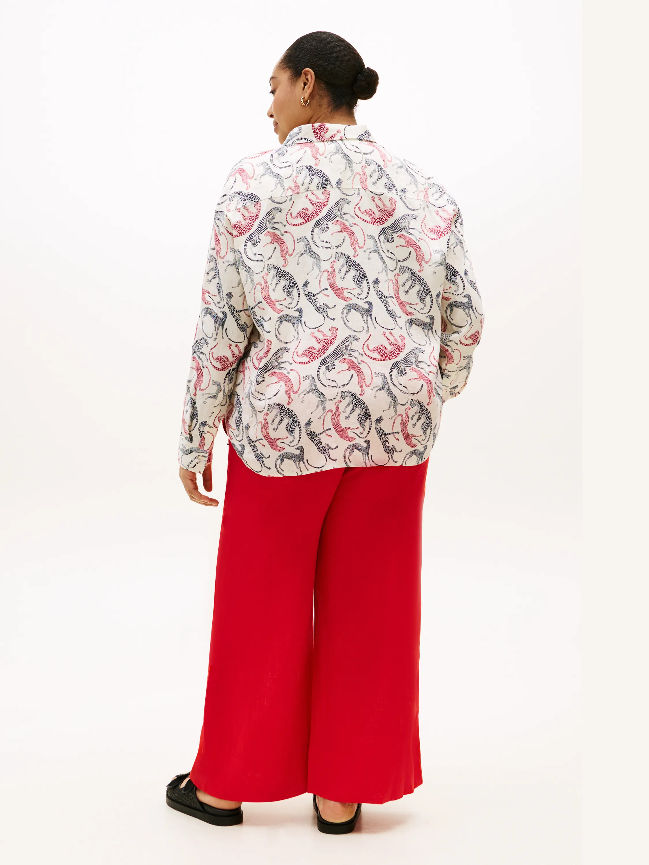 Leinenbluse Oversized Fit - Image 2