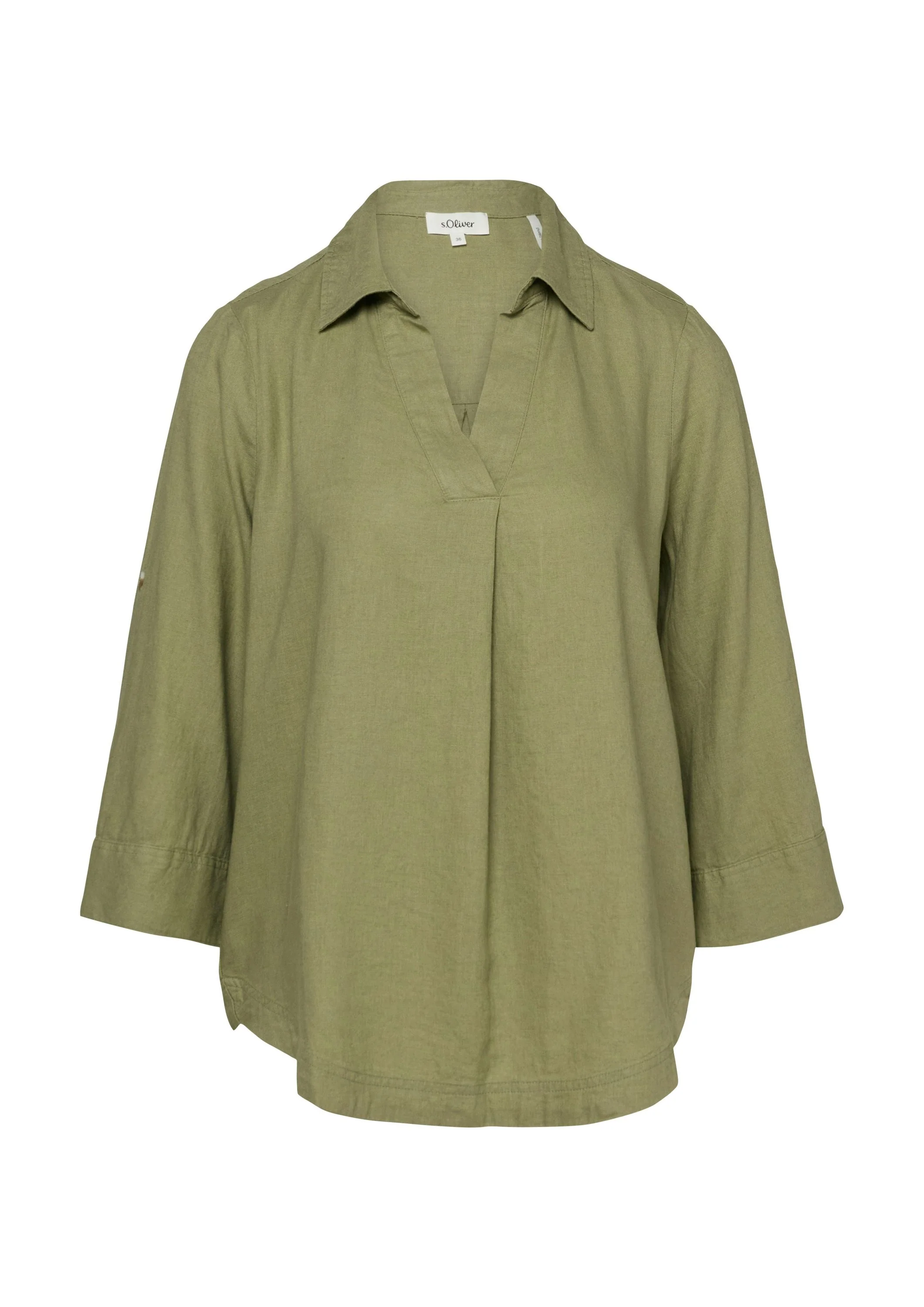 Leinenbluse Regular Fit - Image 2