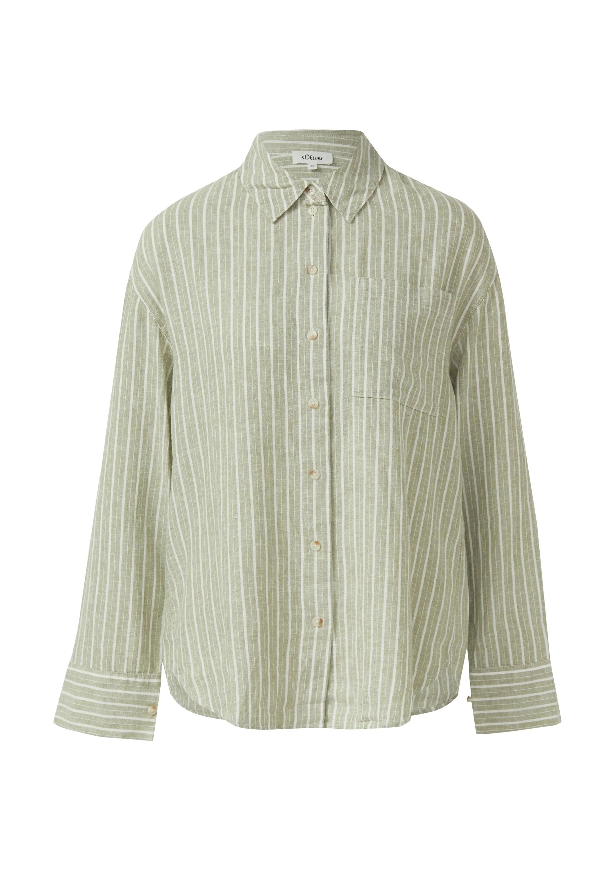 Leinenbluse Relaxed Fit