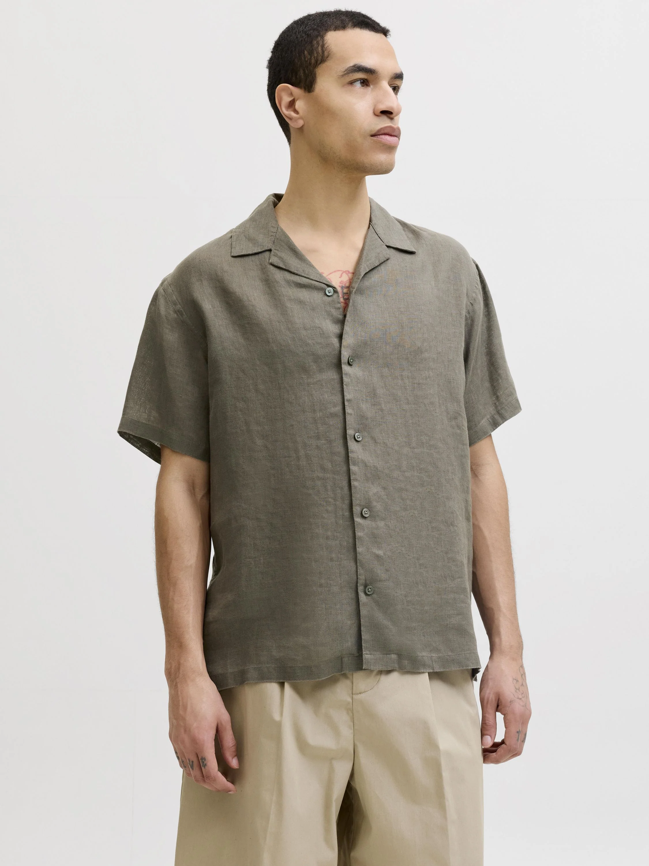 Leinenhemd Relaxed Fit - Image 2