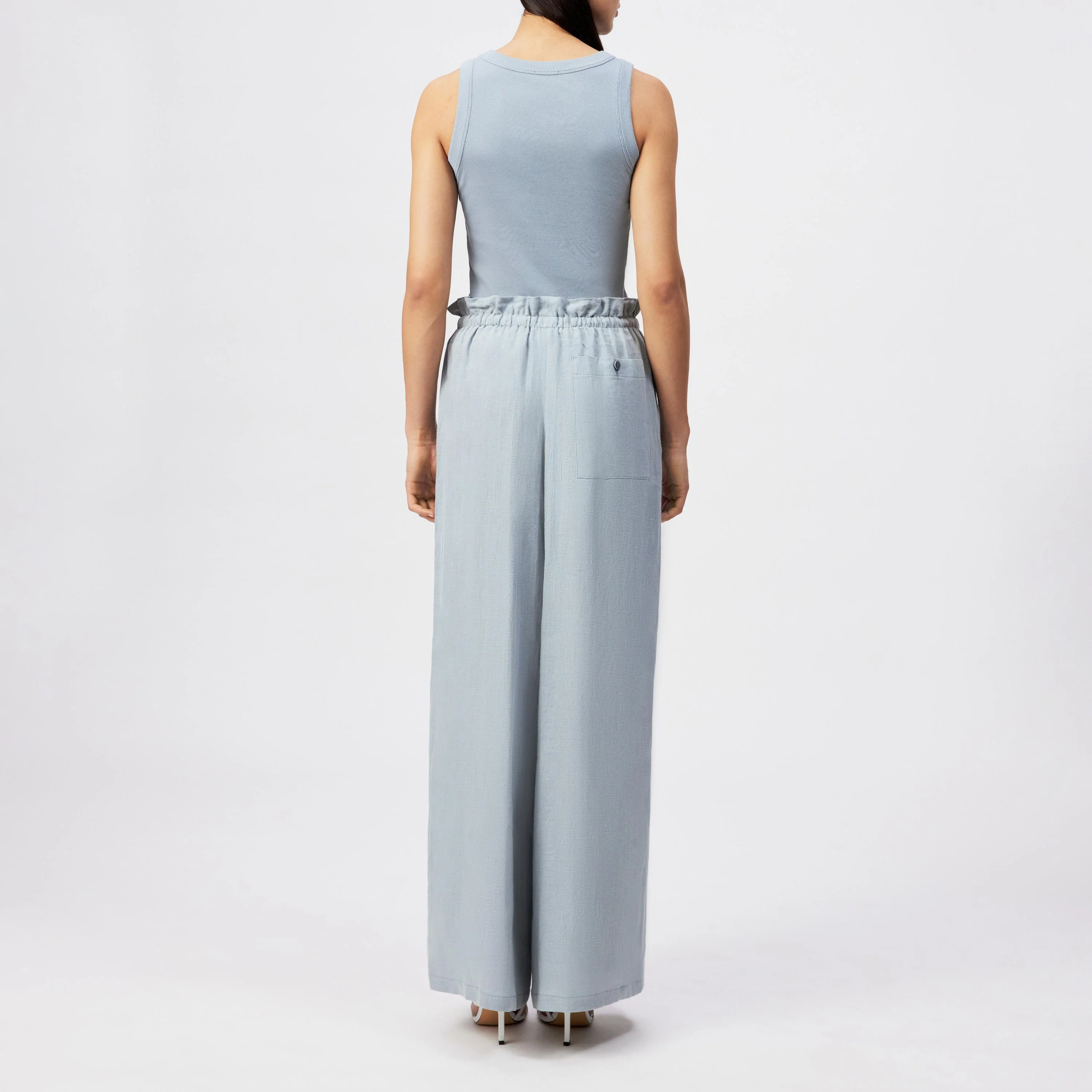 Leinenhose DWINDLE Wide Leg - Image 3