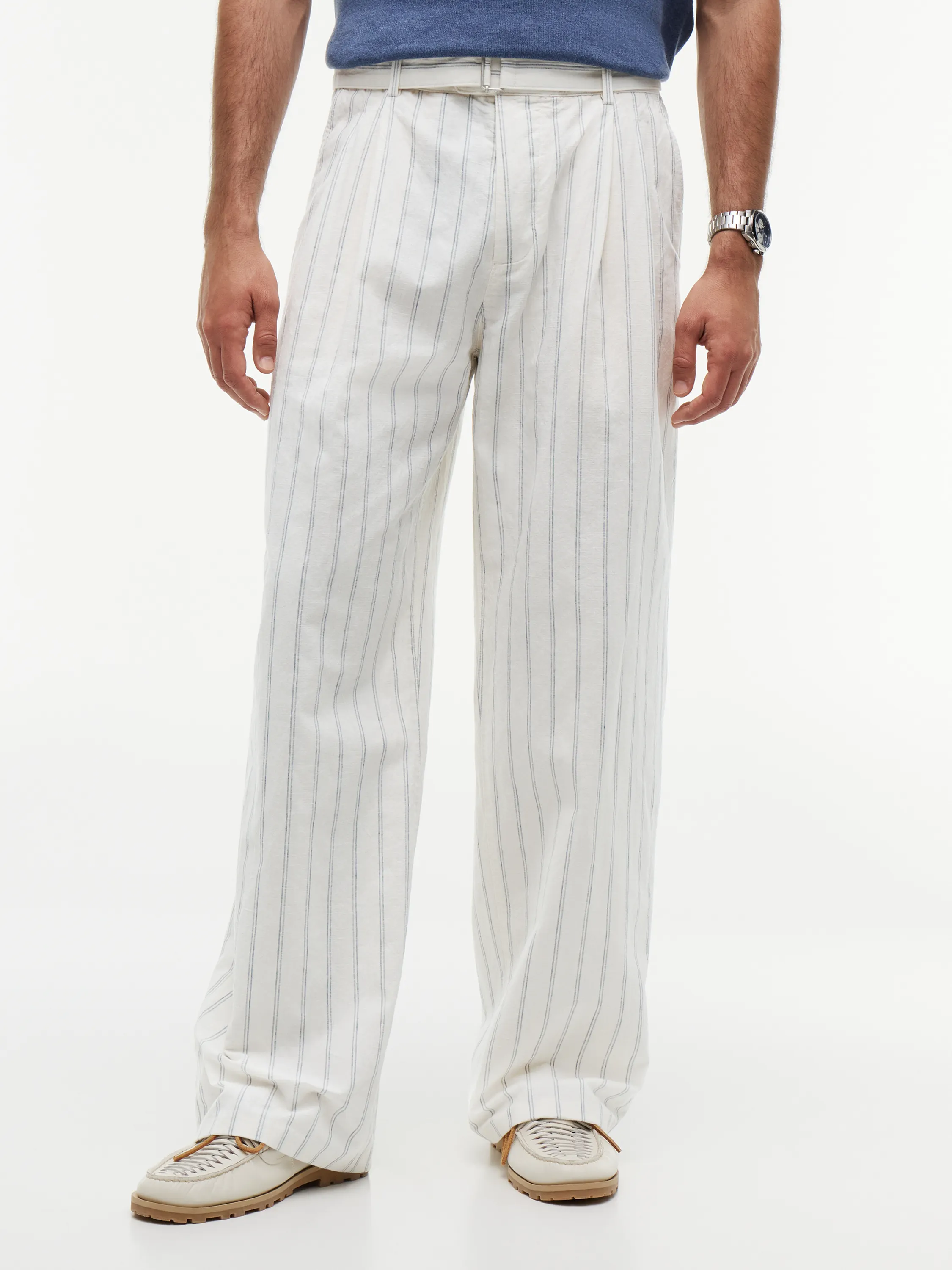 Leinenhose Loose Fit - Image 3