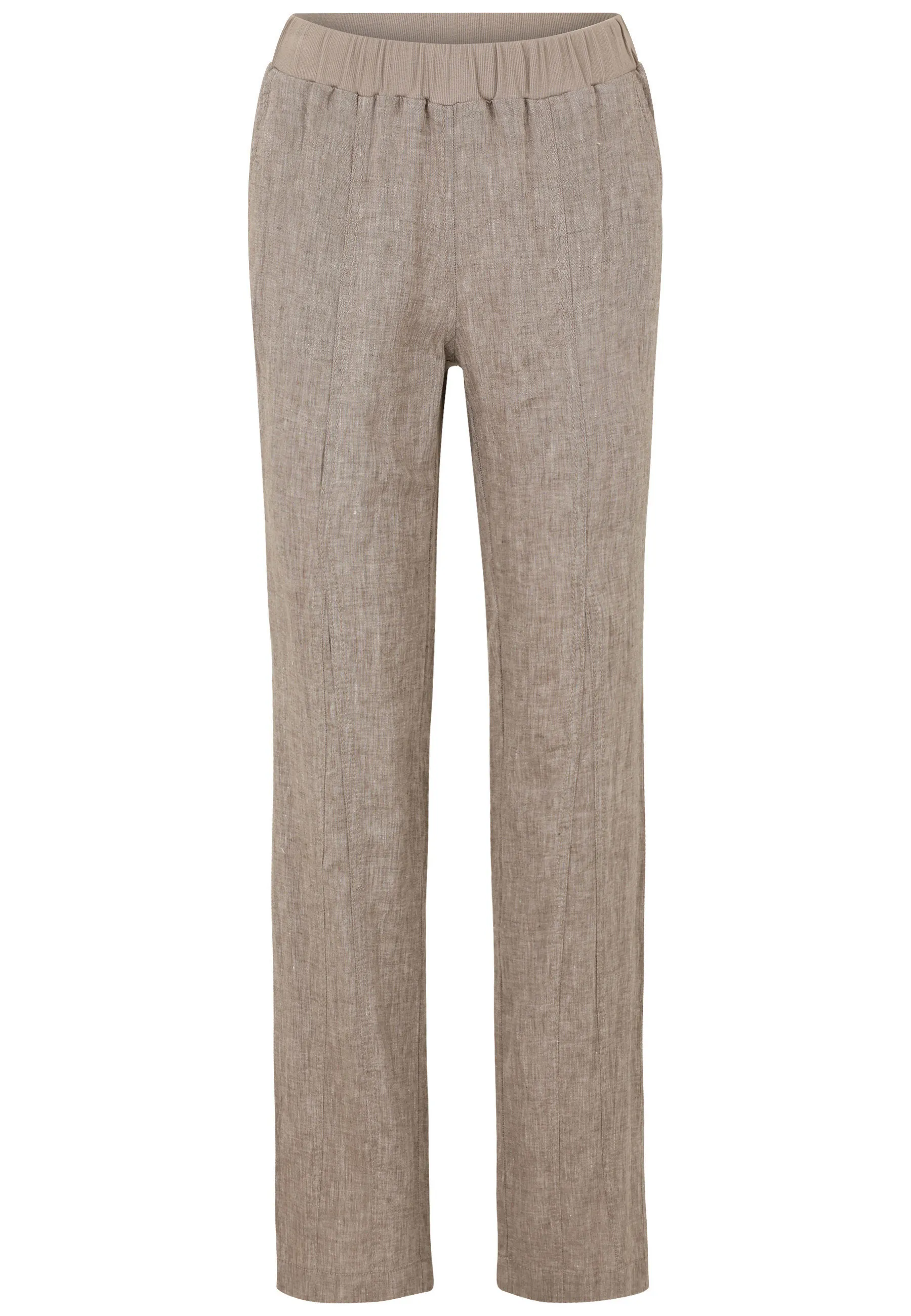 Leinenhose Straight Leg