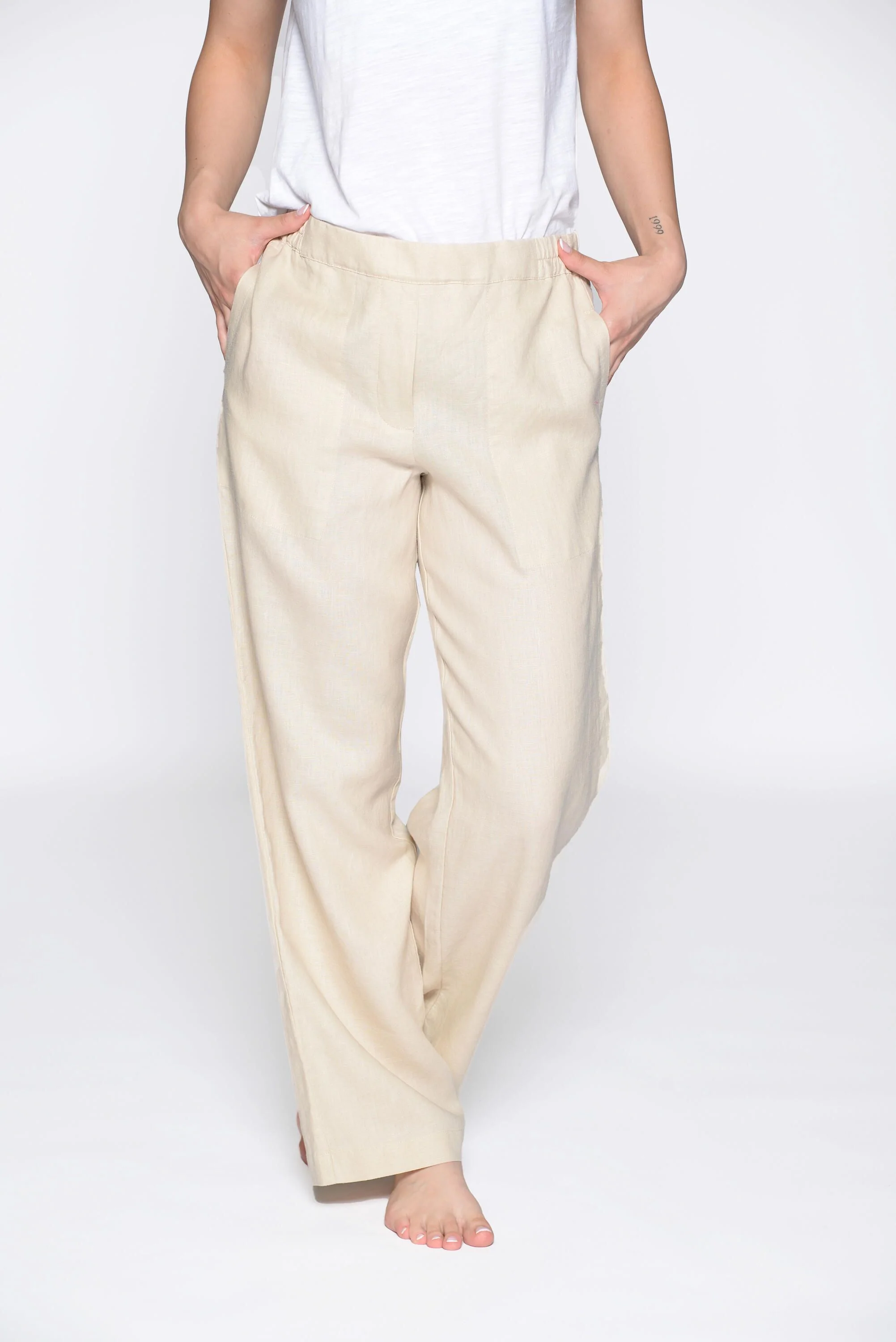 Leinenhose Wide Leg - Image 3
