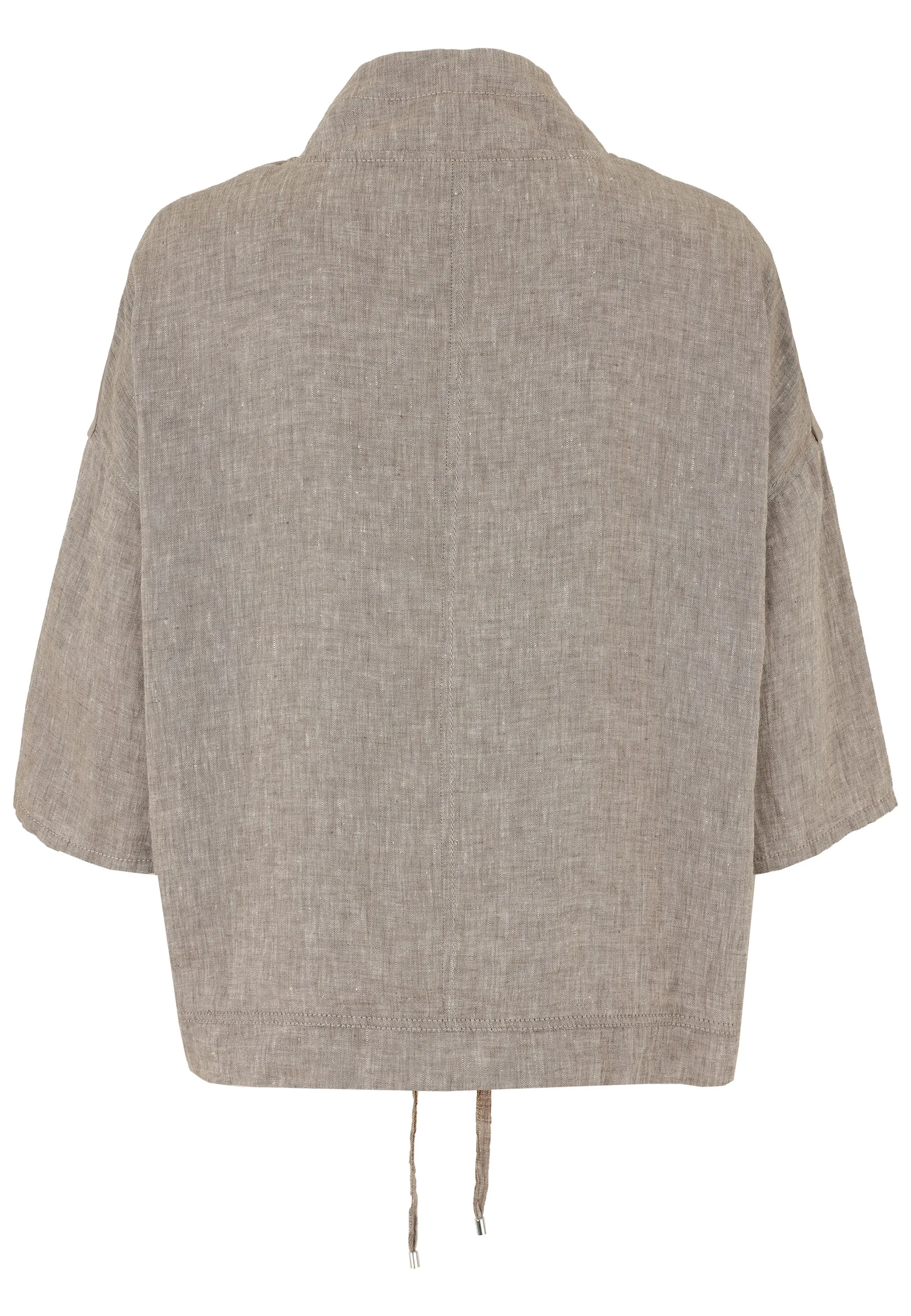Leinenjacke mit Stehkragen - Image 2