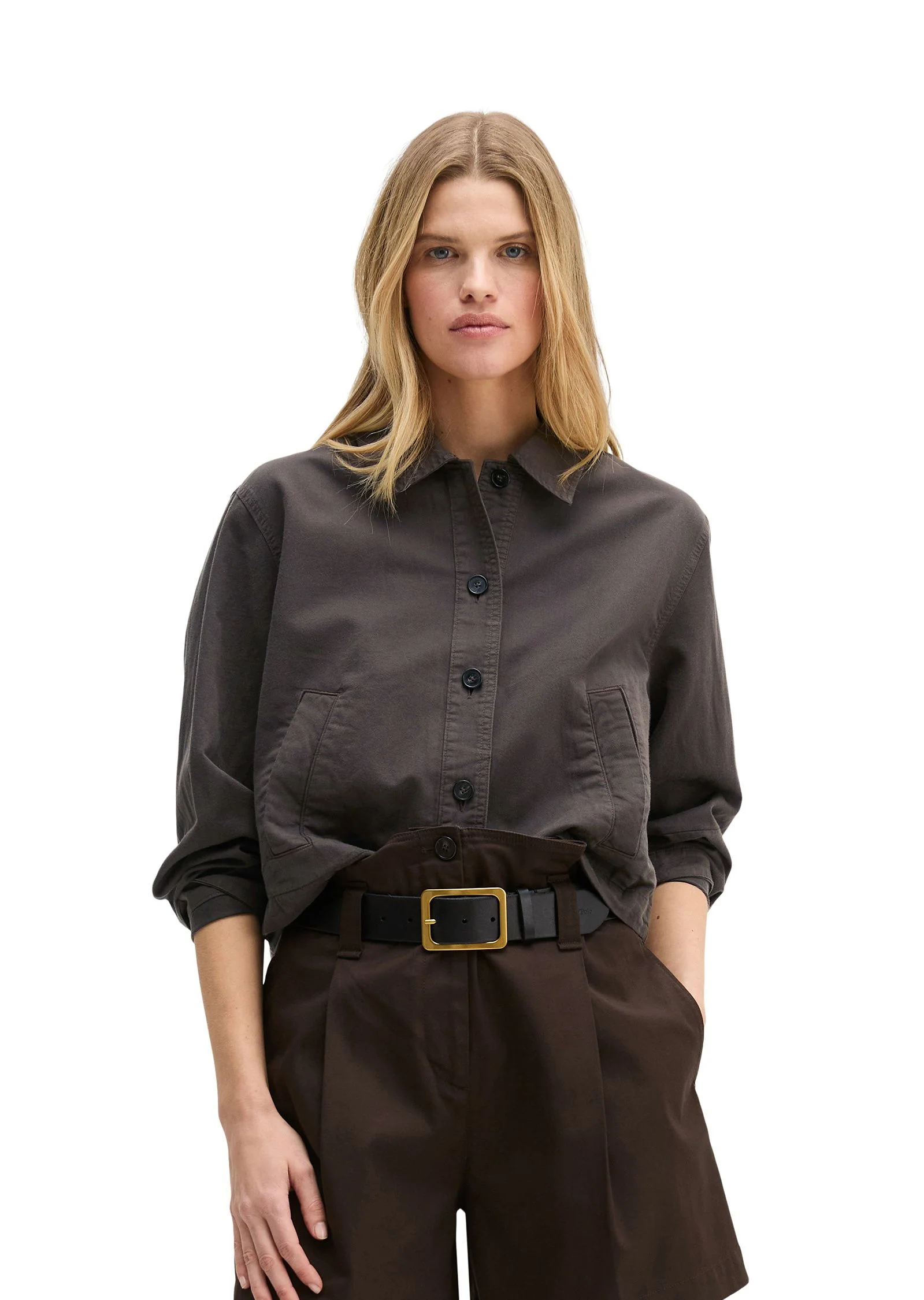 Leinenovershirt Loose Fit - Image 3
