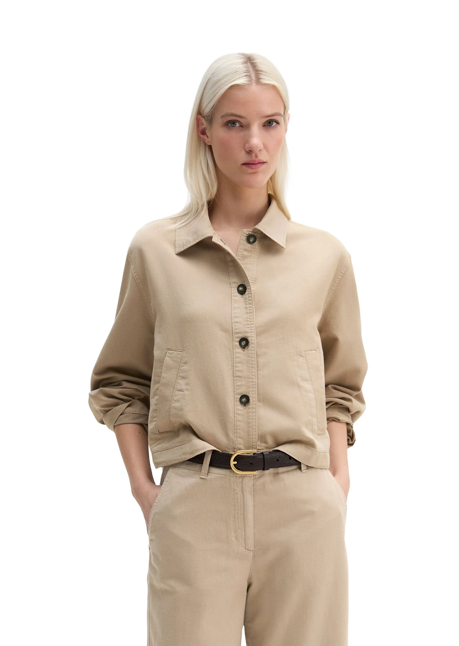 Leinenovershirt Loose Fit - Image 3