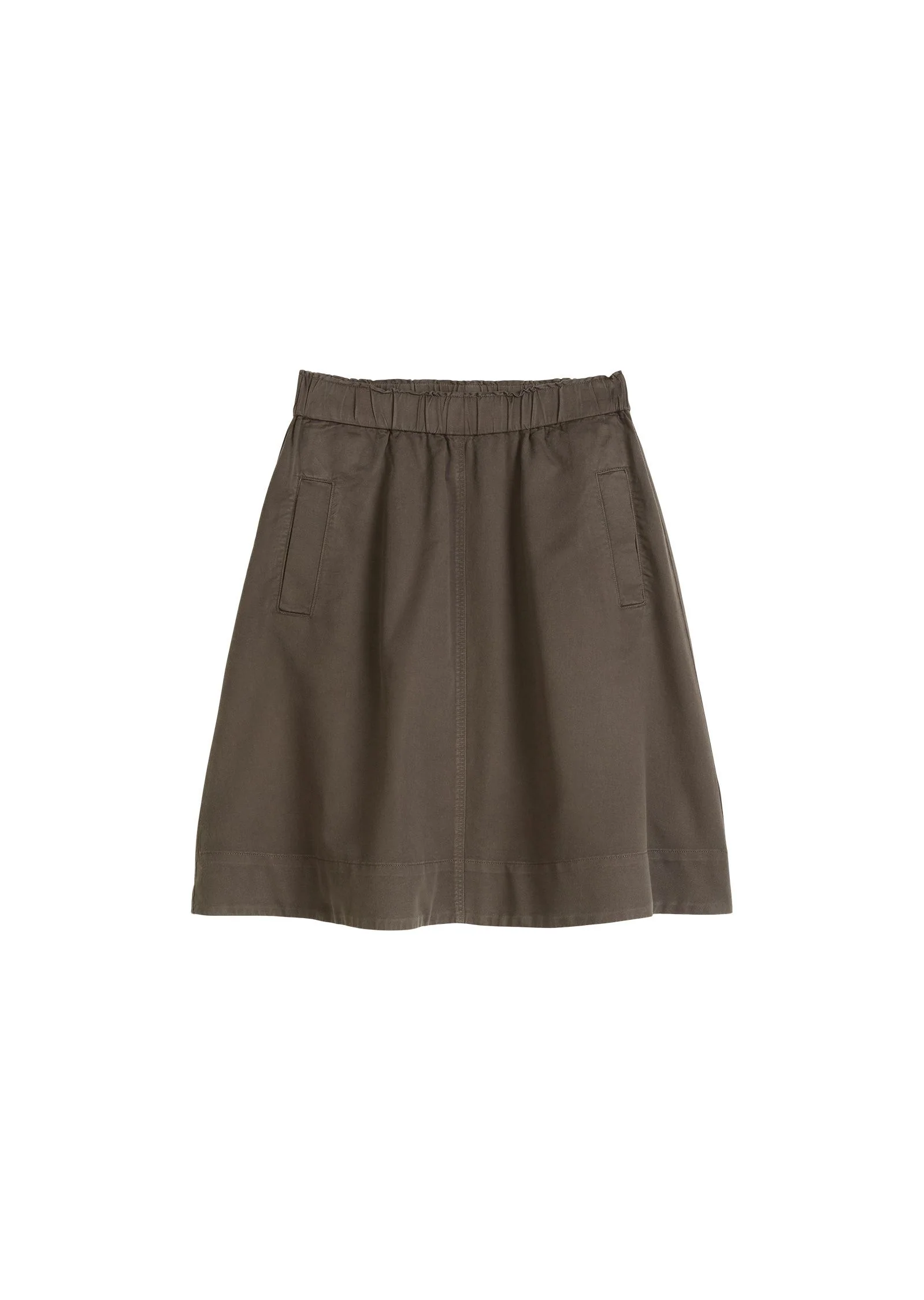 Leinenrock Midi Loose Fit